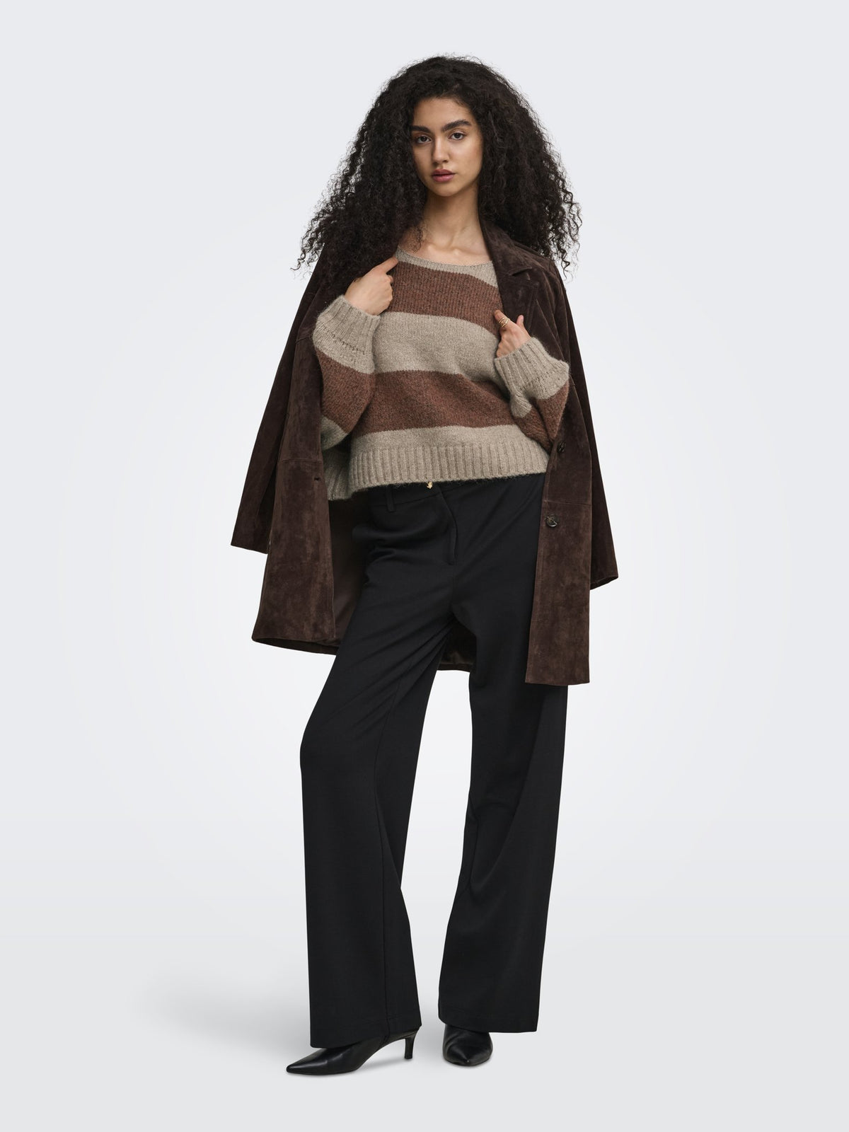 Only Damen Pullover Pumice Stone/W.