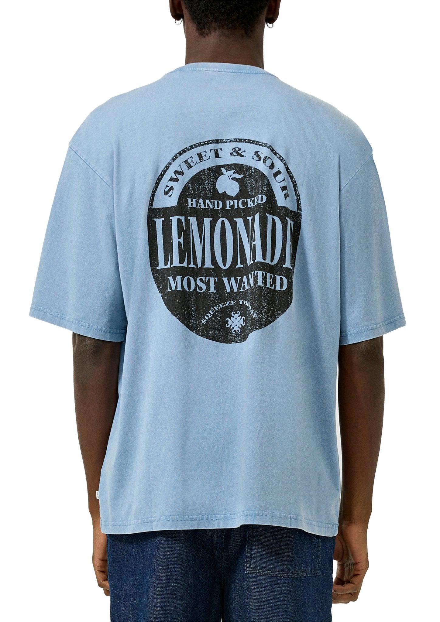 QS by S.Oliver Herren T-Shirts kurz Blue