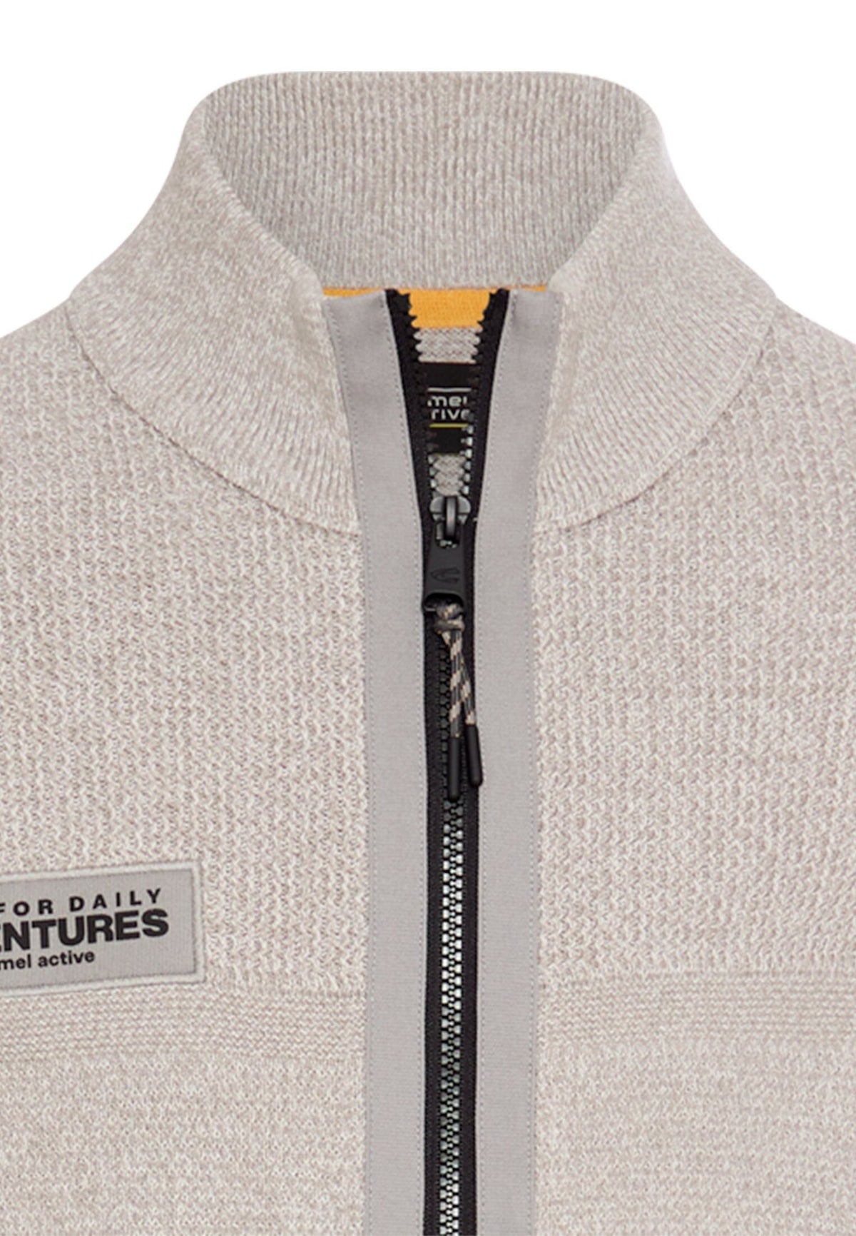 Camel active Herren Strickjacken  Dust Grey