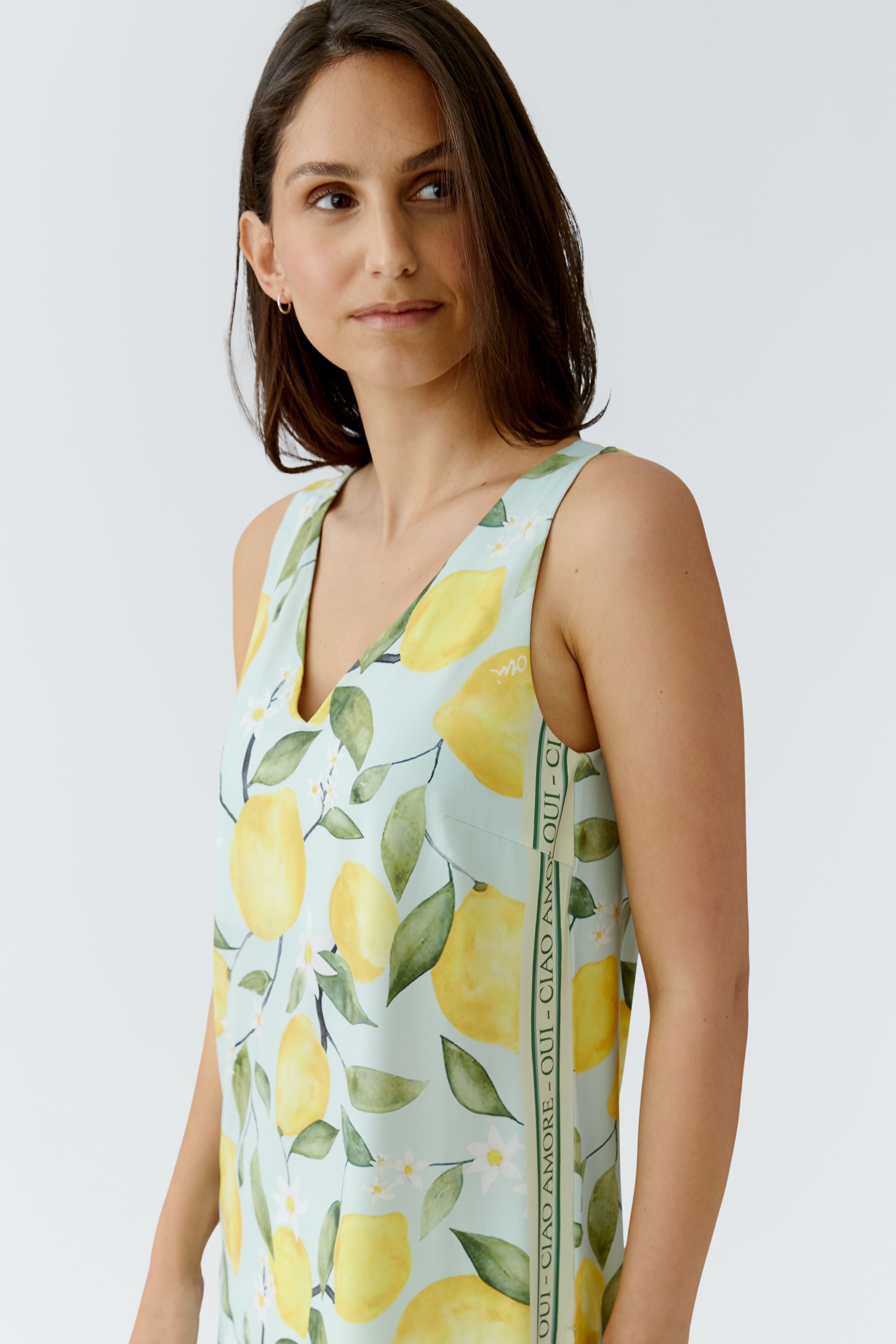 Oui Damen Tops Lt Green Y