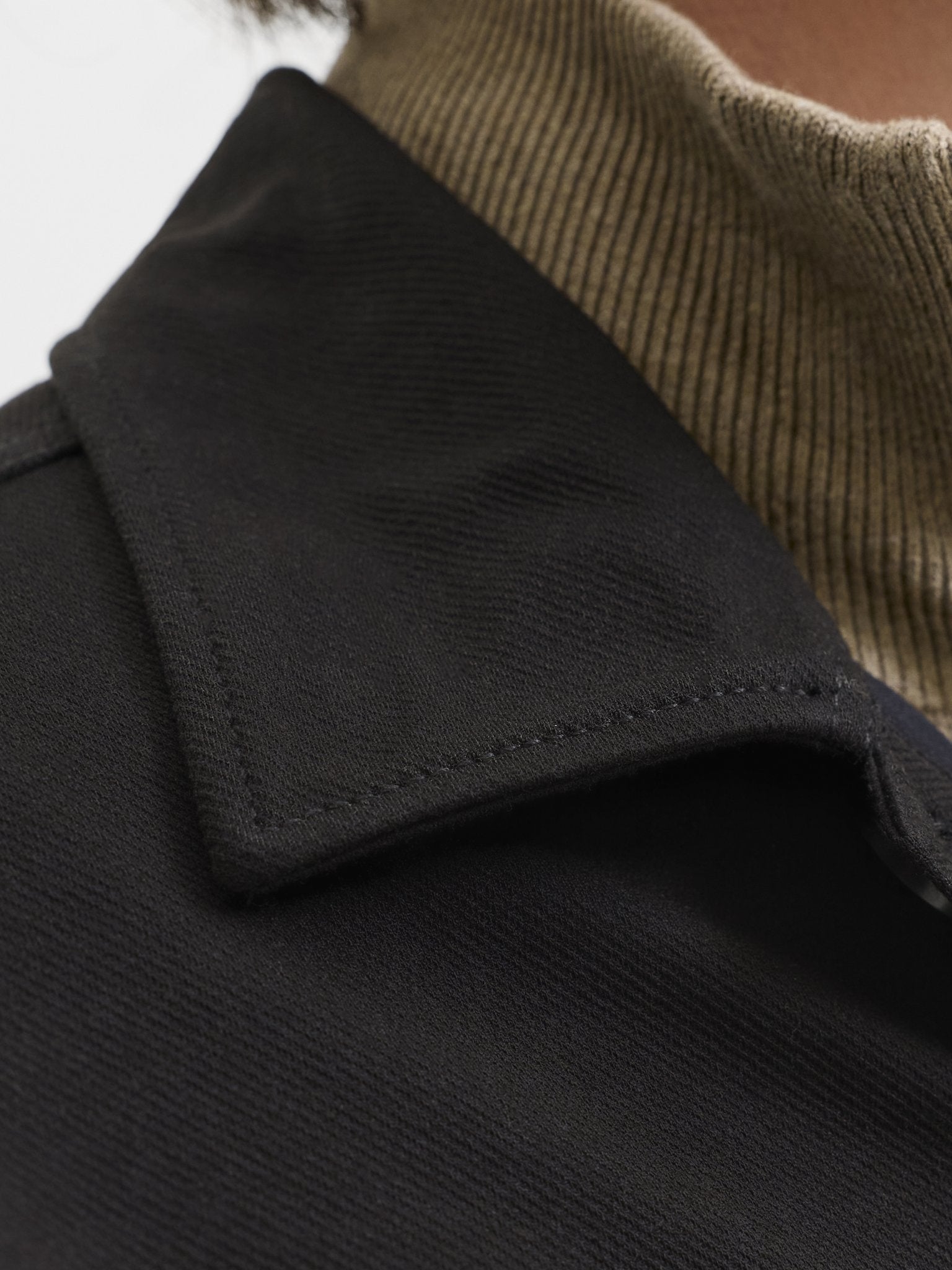 Jack & Jones Herren Hemden lang Black