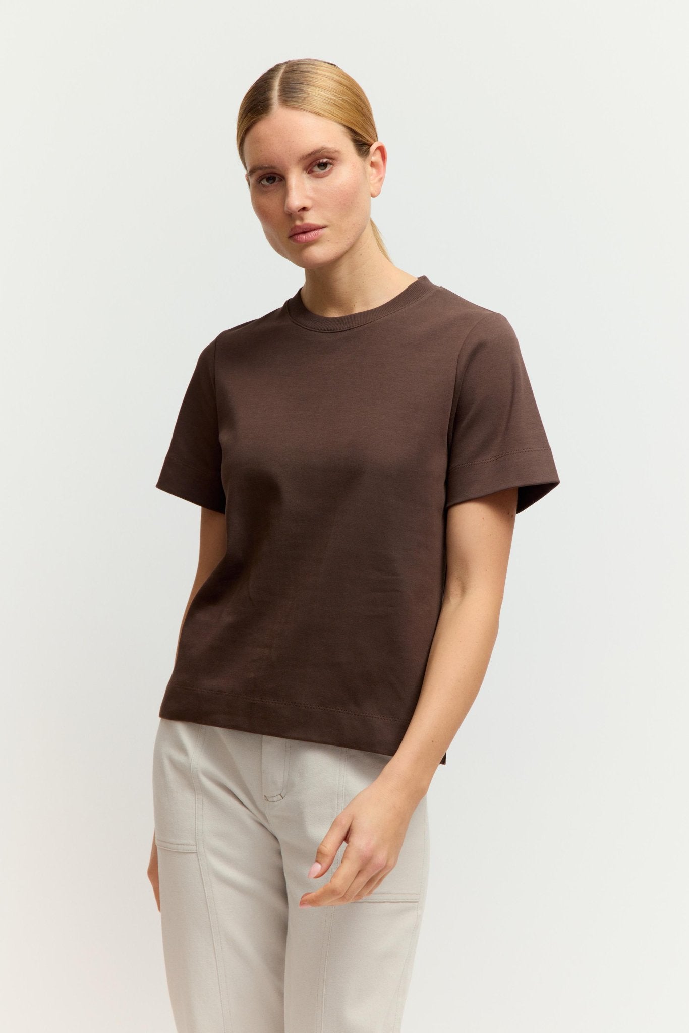 Fashion People Damen T-Shirts  Wood
