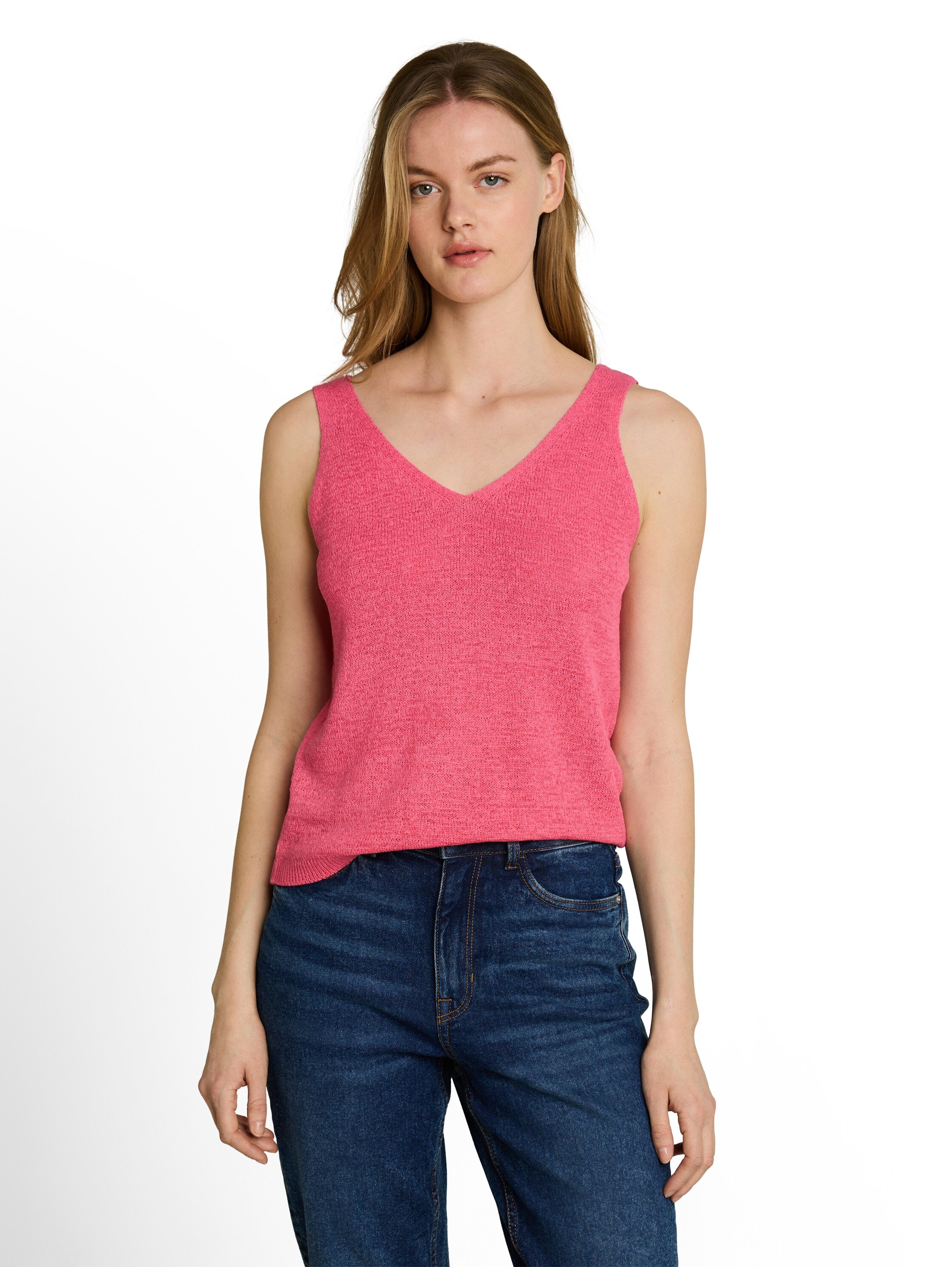 Tom Tailor denim Damen Pullover Soft Bright Pin