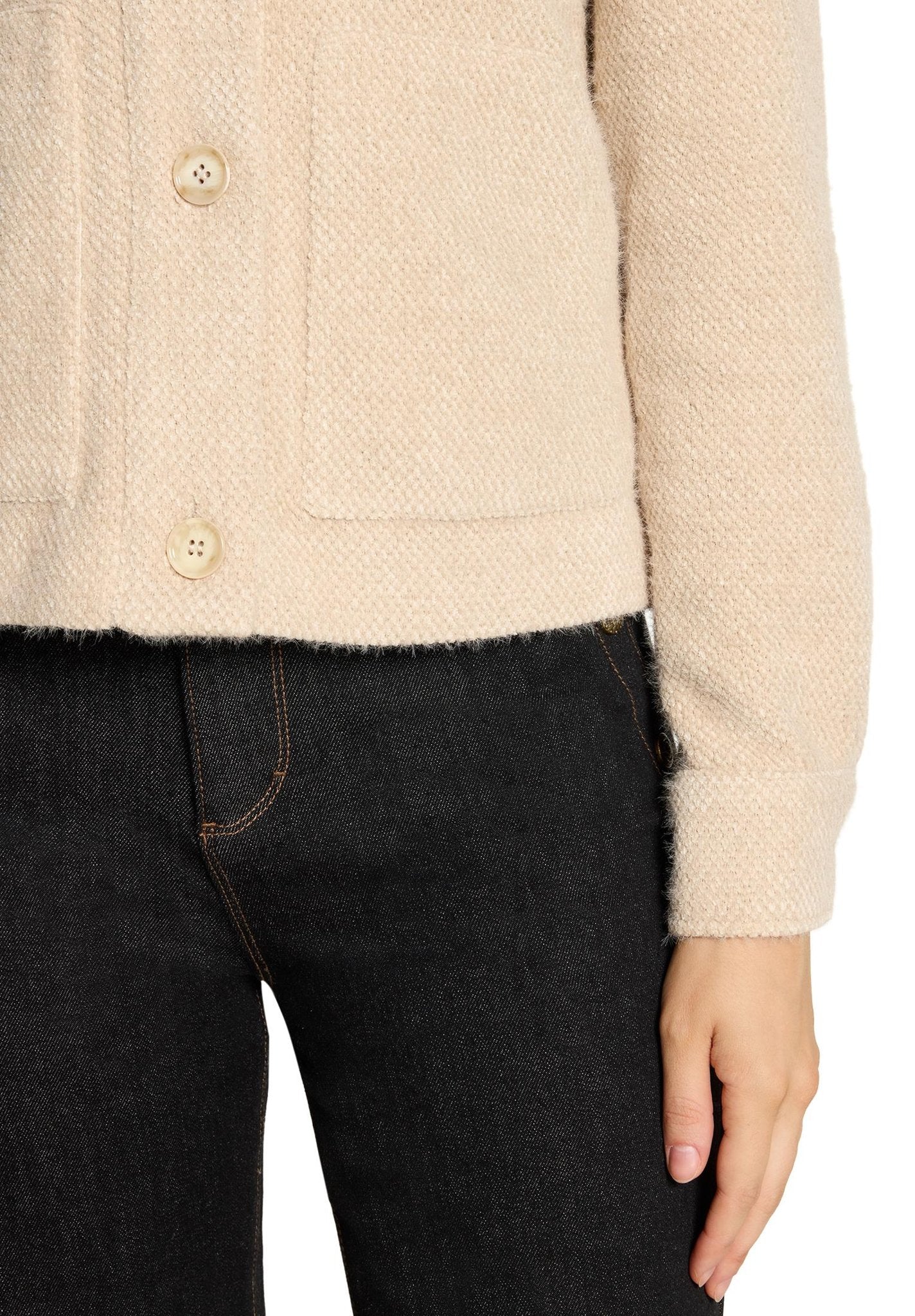 Cartoon Damen Blazer White Swan