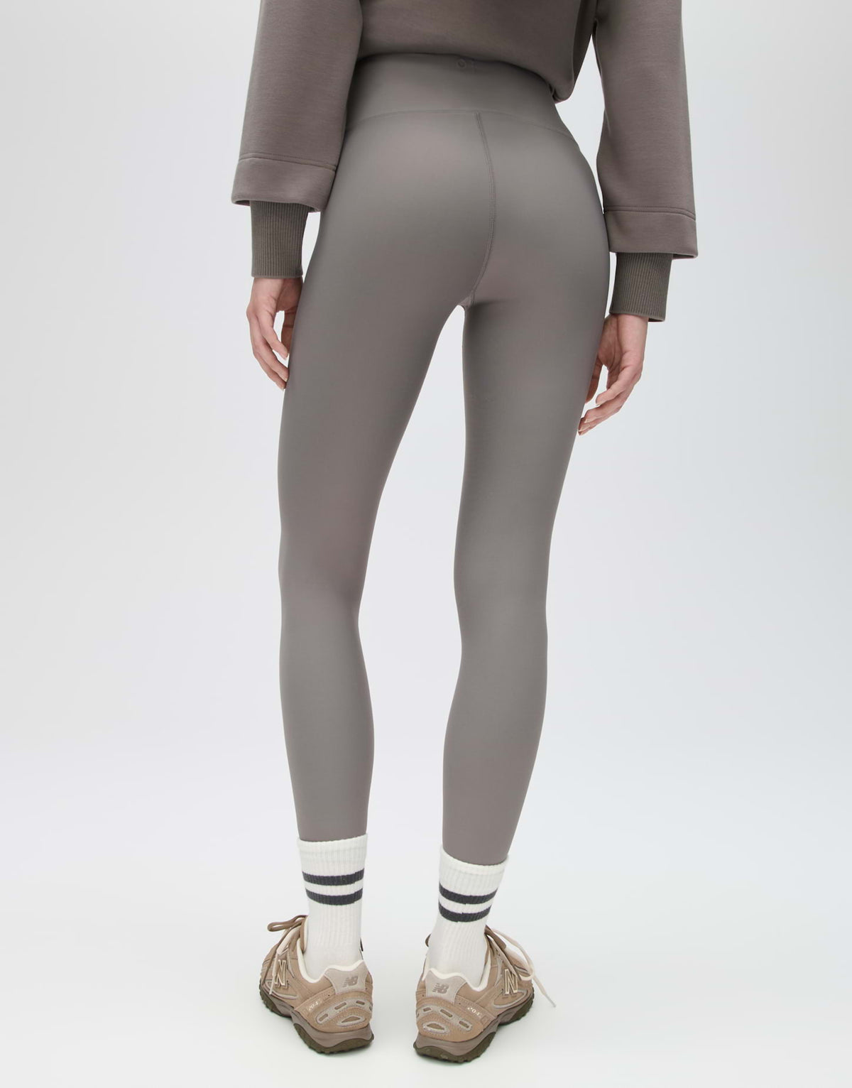 Opus Damen Hosen Warm Greige