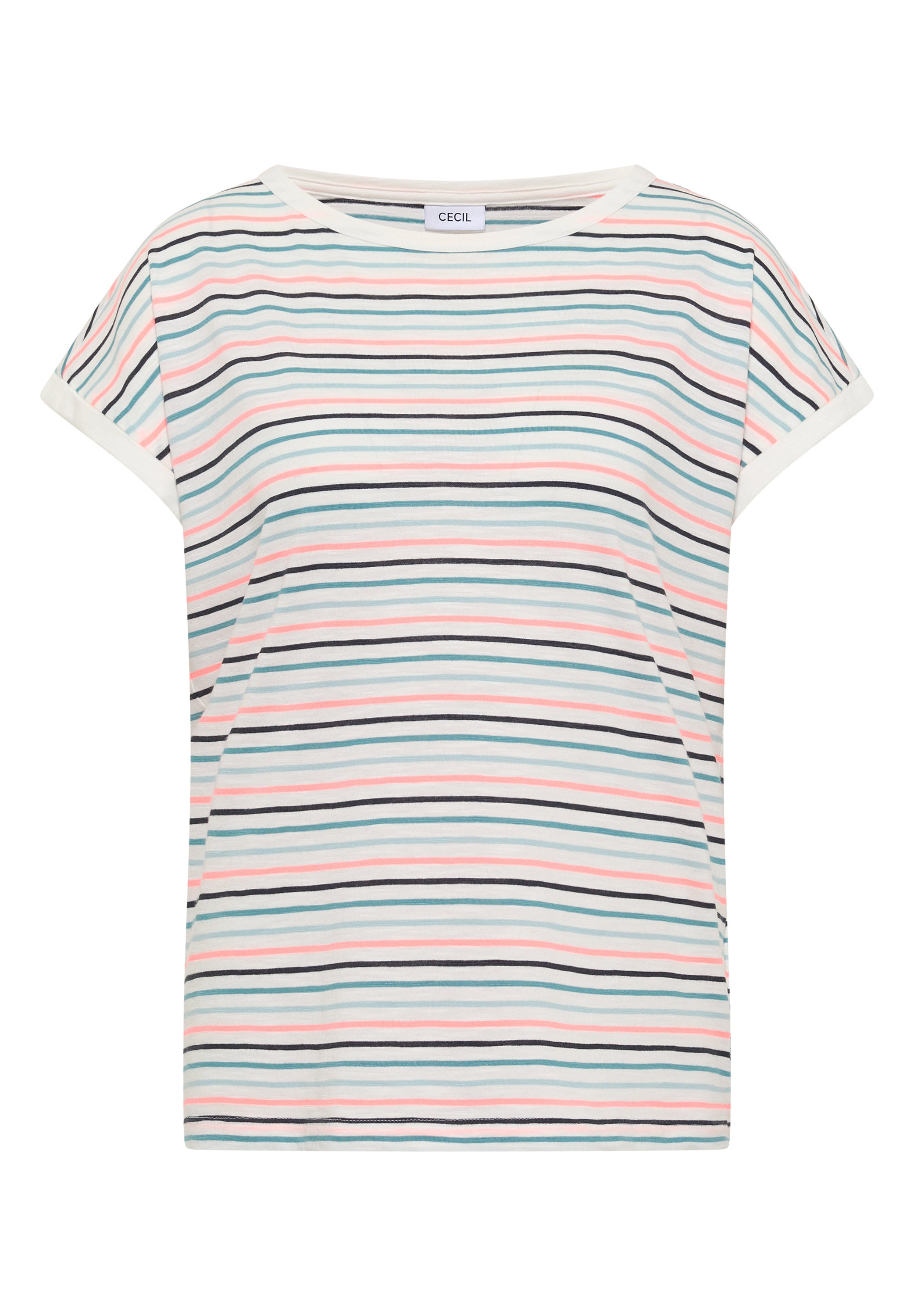 Cecil Damen T-Shirts Vanilla W