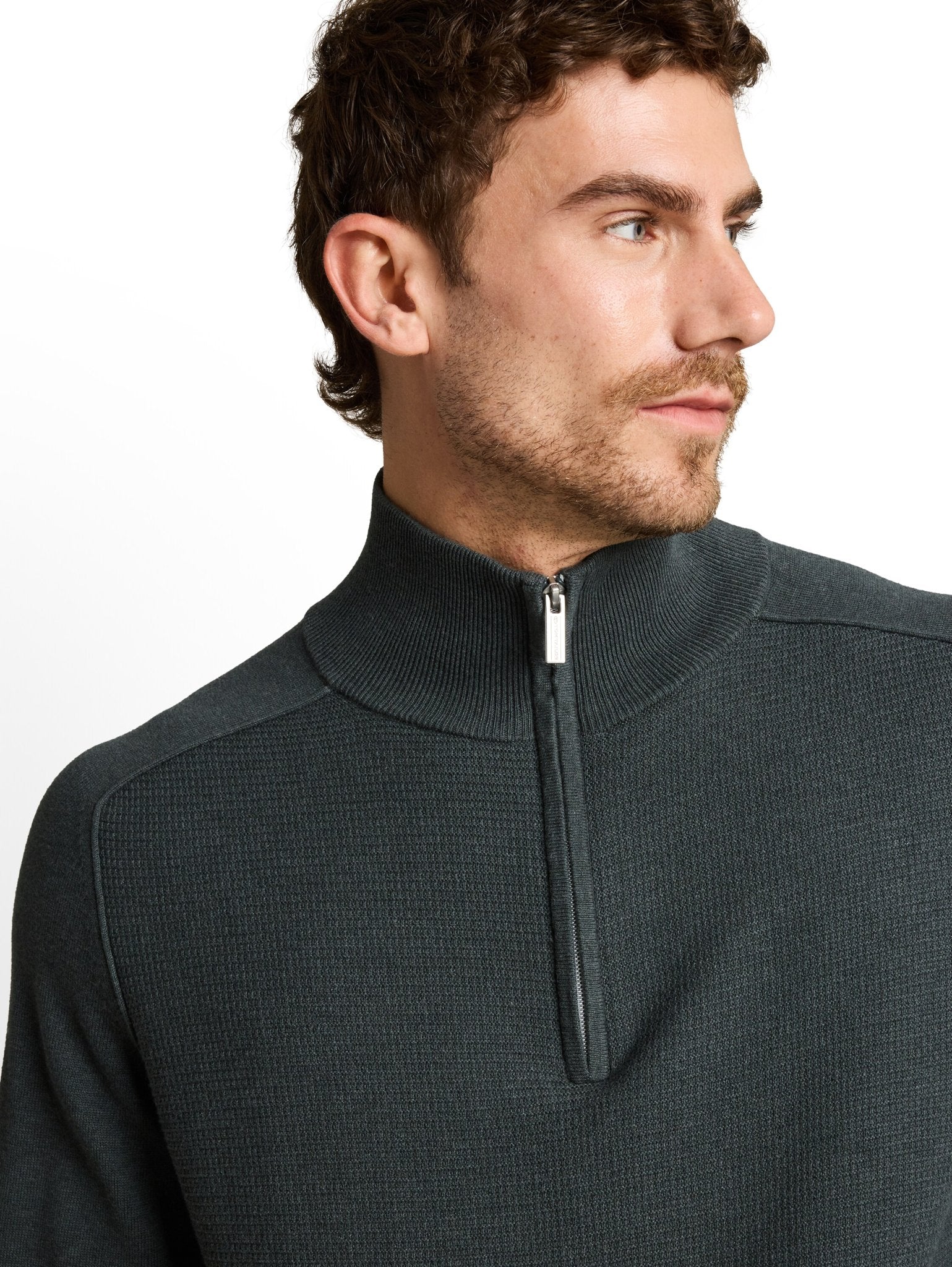 Tom Tailor Herren Pullover Darkest Olive M