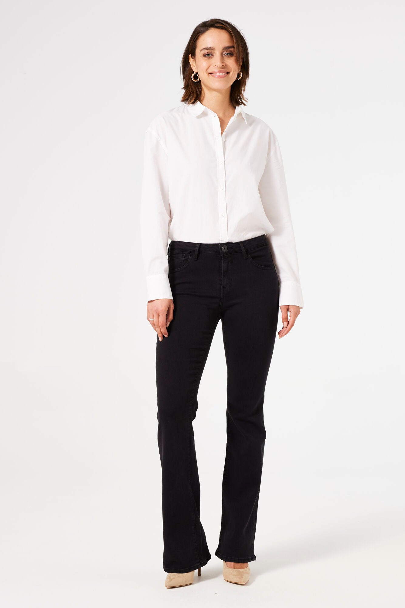 Garcia Damen Jeans Dark Used