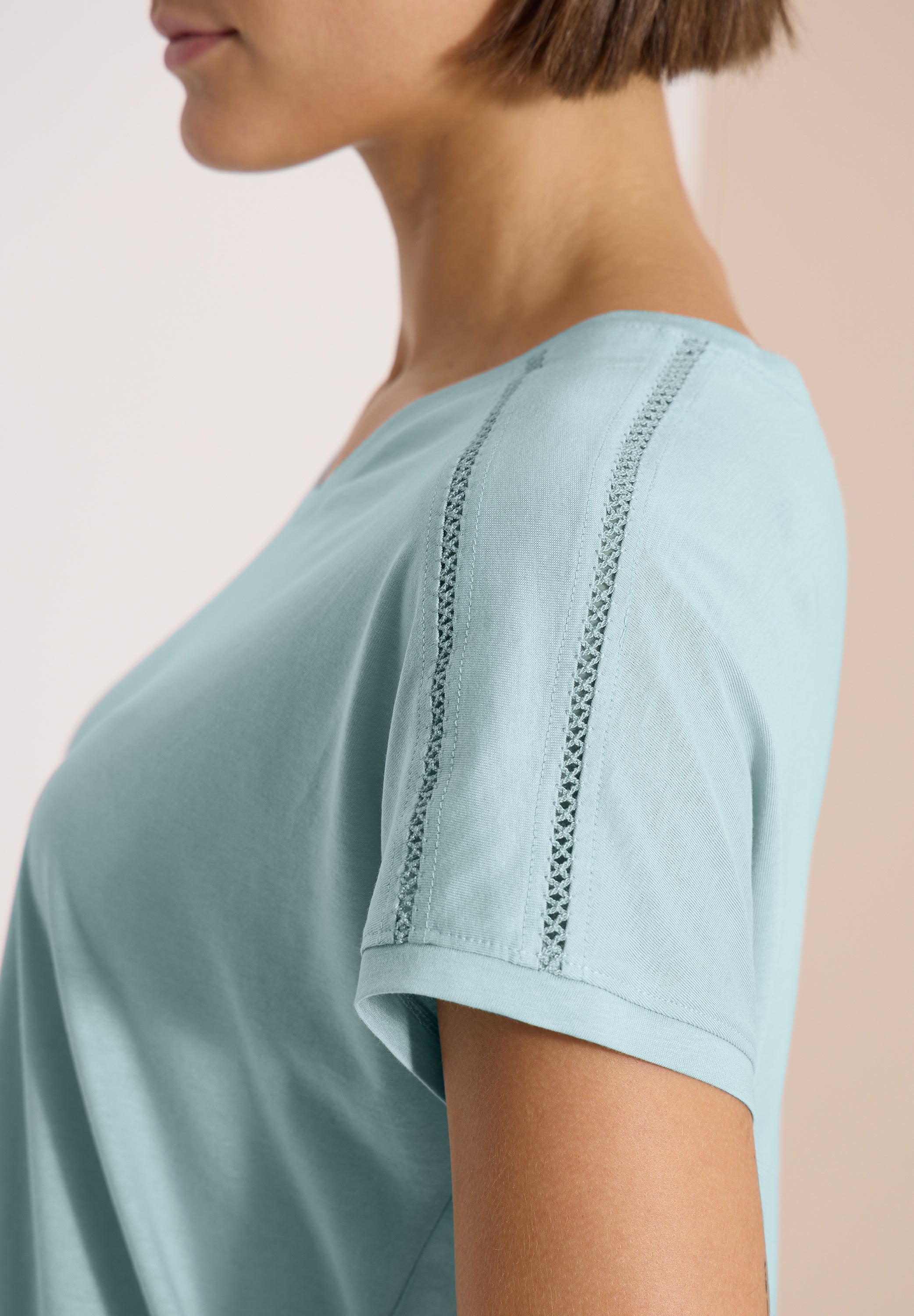 Cecil Damen T-Shirts Crystal M