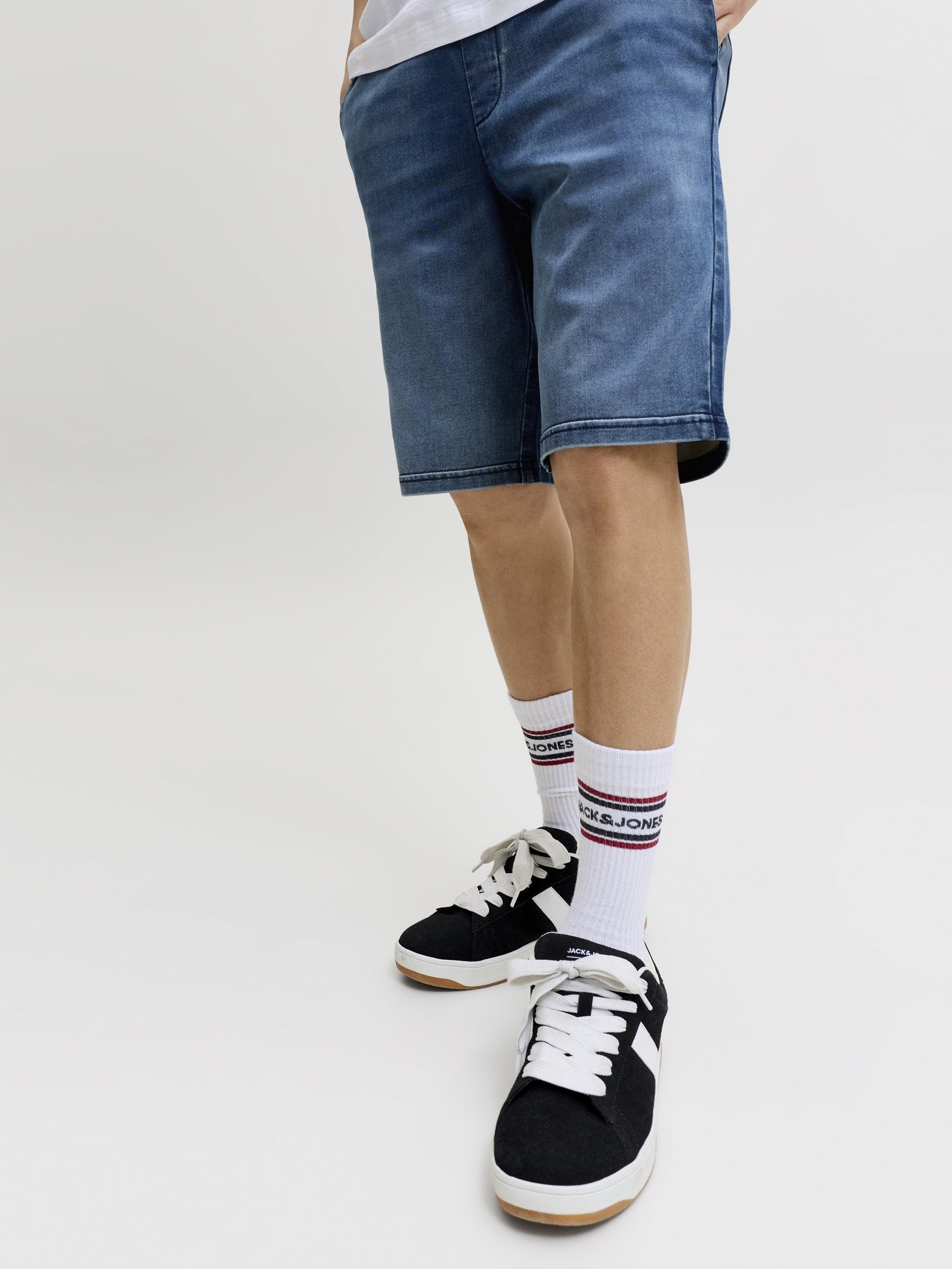 Jack & Jones Herren Shorts Blue Denim