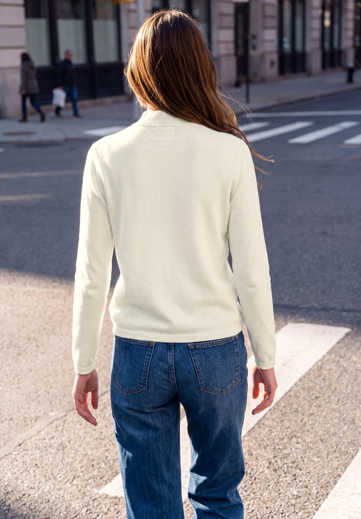 Street One Studio Damen Pullover  Off White