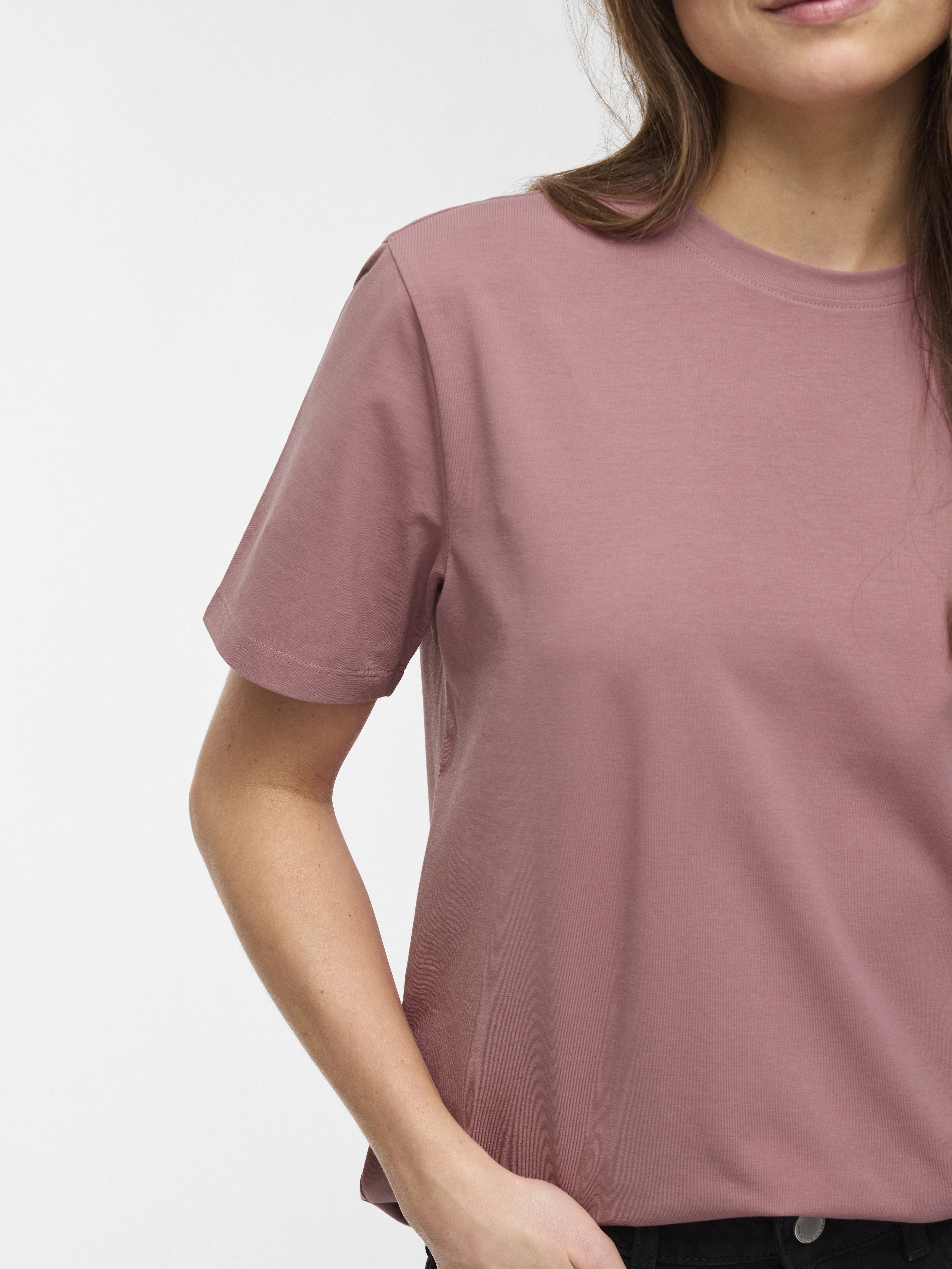 Vila Damen T-Shirts Nostalgia Rose