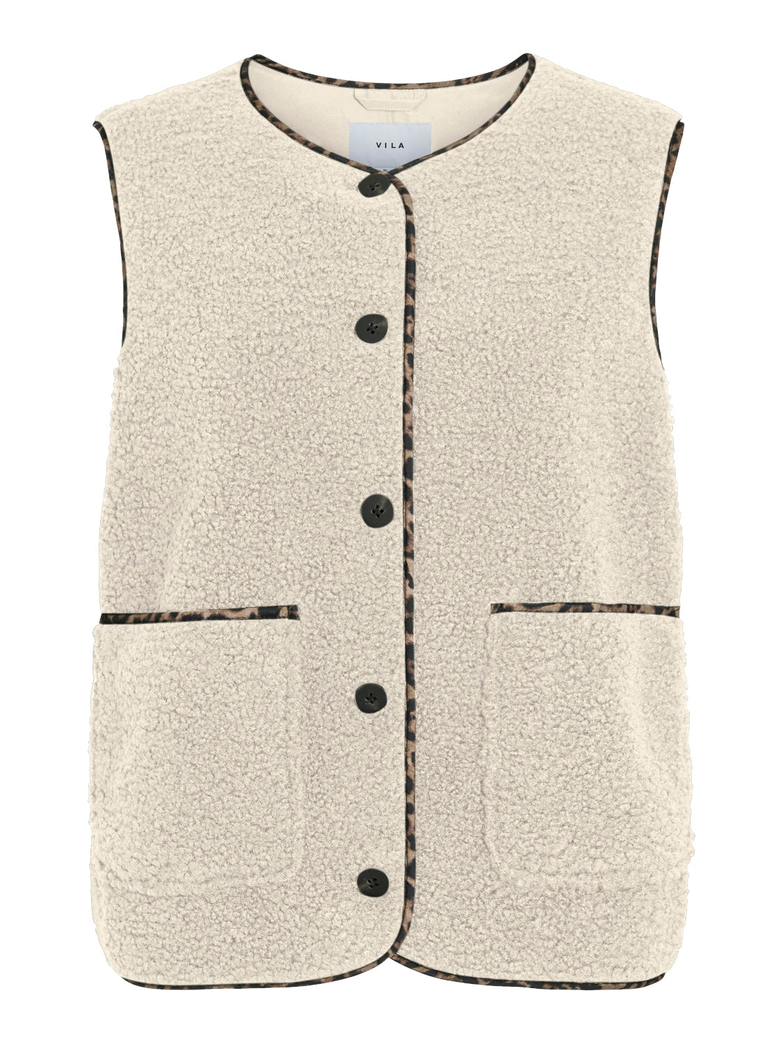 Vila Damen Outdoorwesten Birch/Leo Pipin