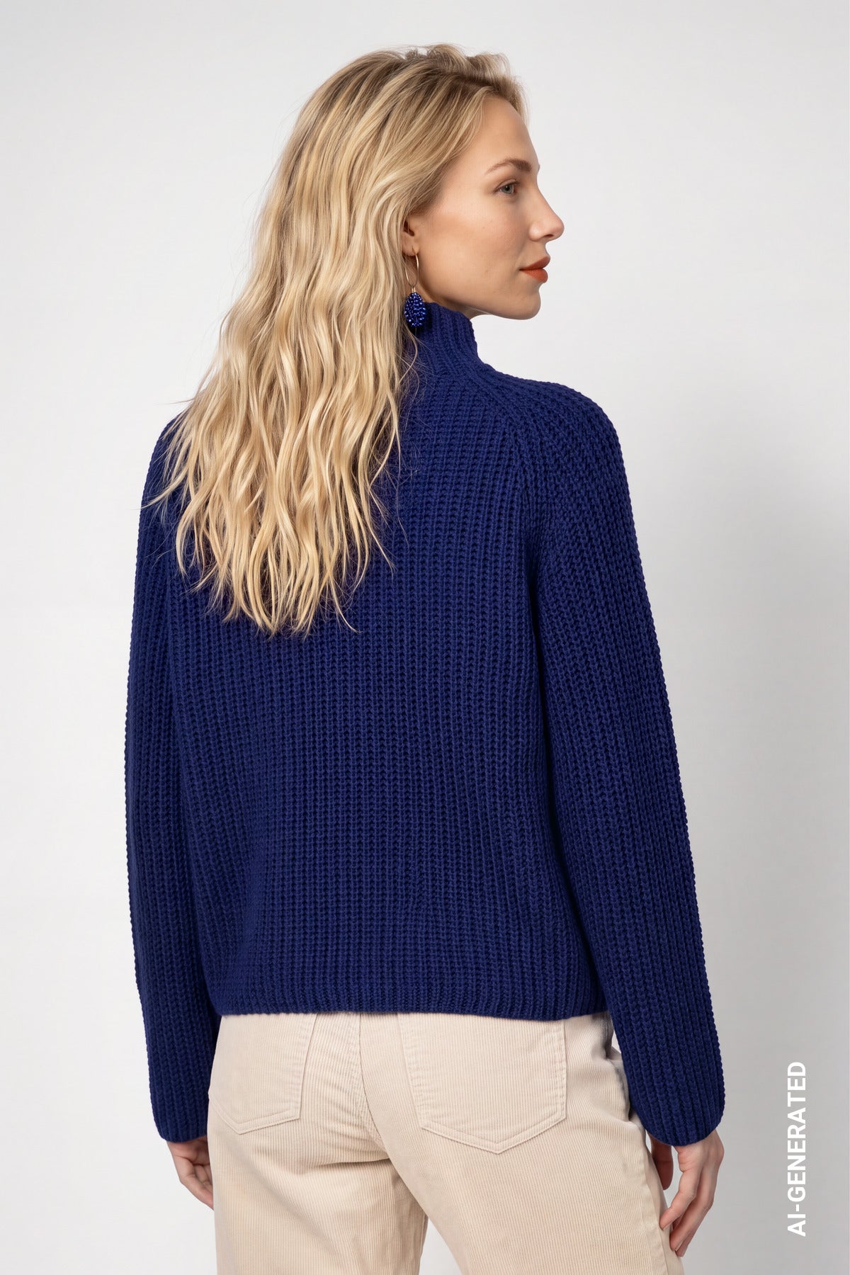 Monari Damen Pullover Classic Nav