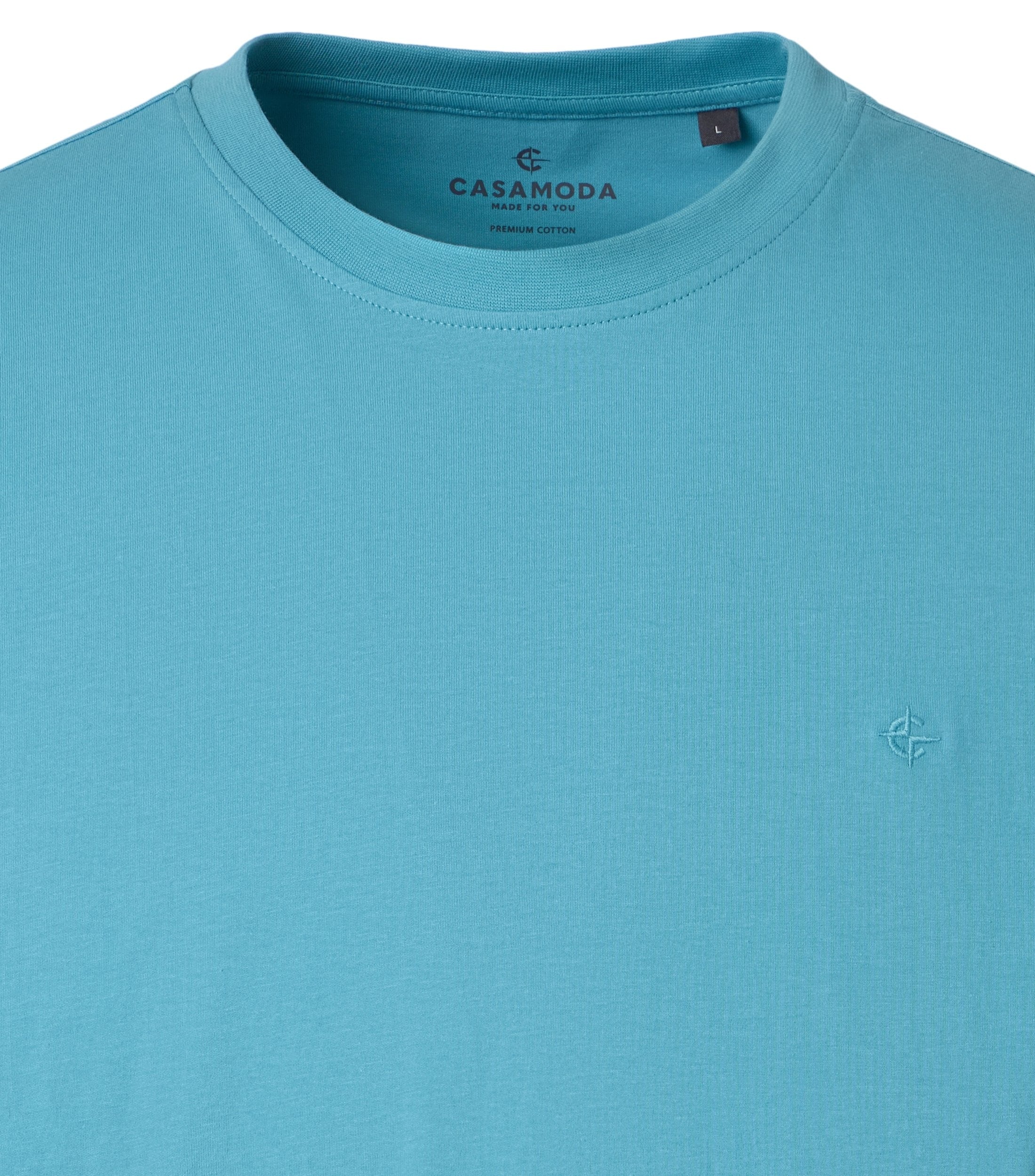 Casa Moda Herren T-Shirts kurz  Tuerkis