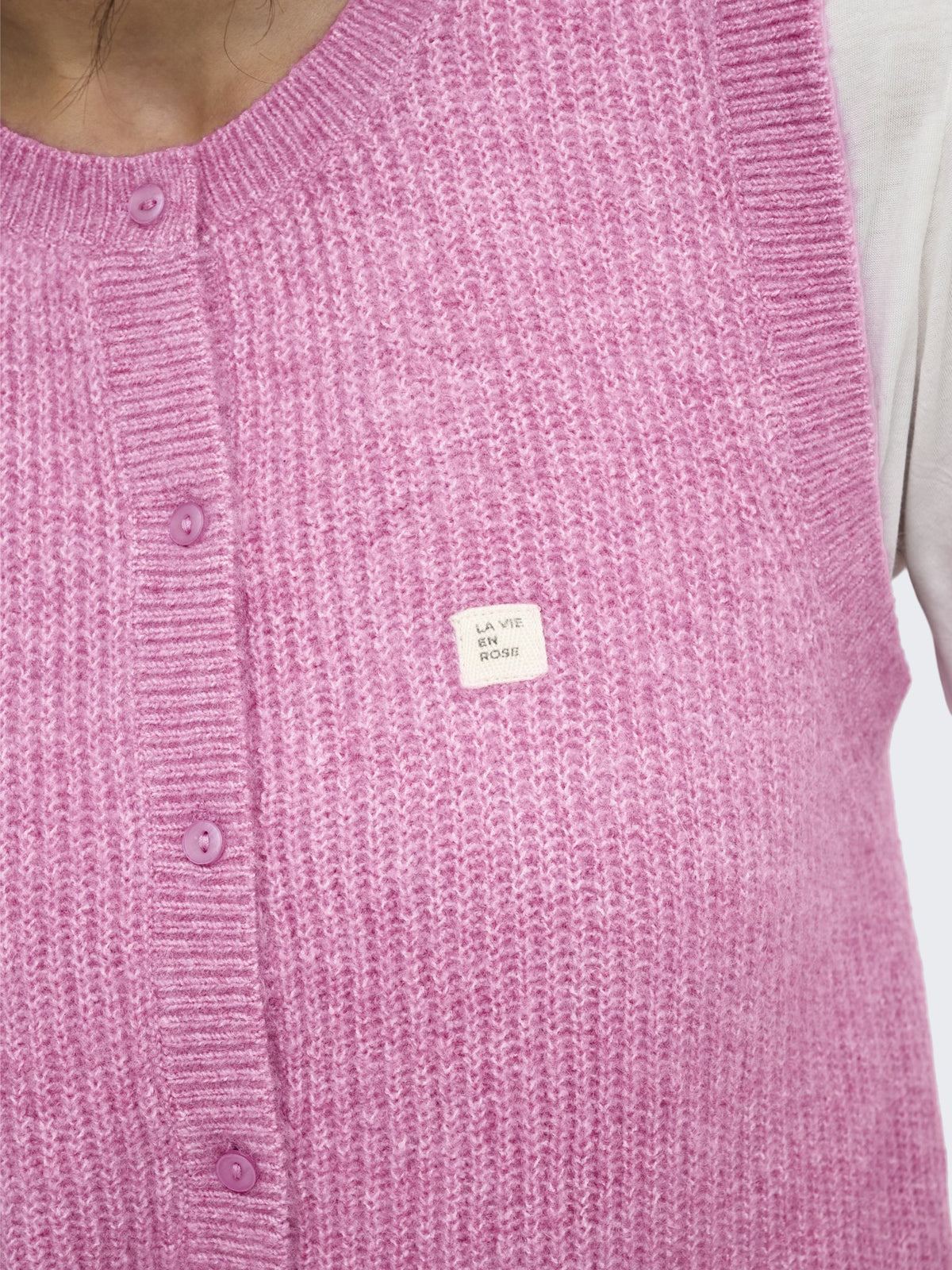 Only Damen Strickjacken Cyclamen/Mel/Fm
