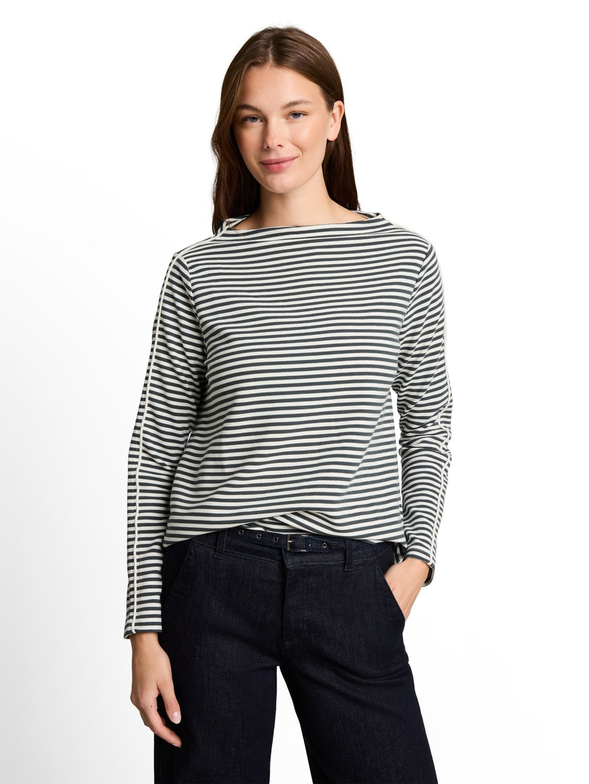 Tom Tailor Damen T-Shirts Darkest Olive W