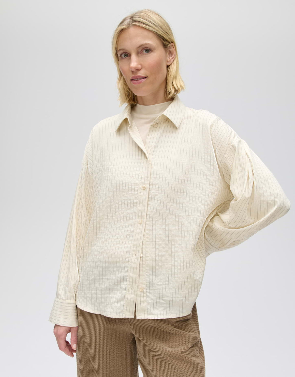 Opus Damen Blusen Soft Cream