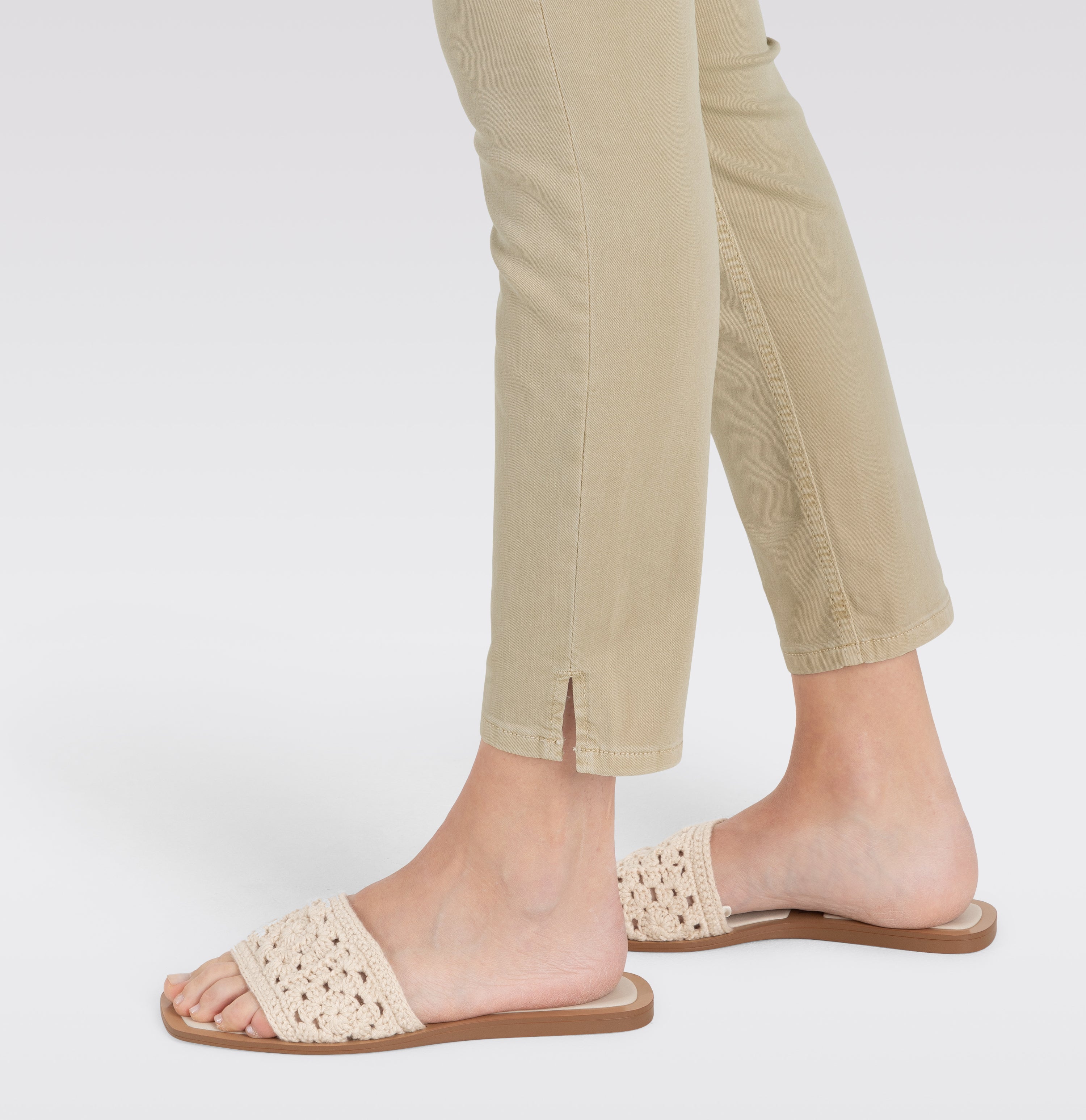 Mac Damen Jeans Smoothly Beige
