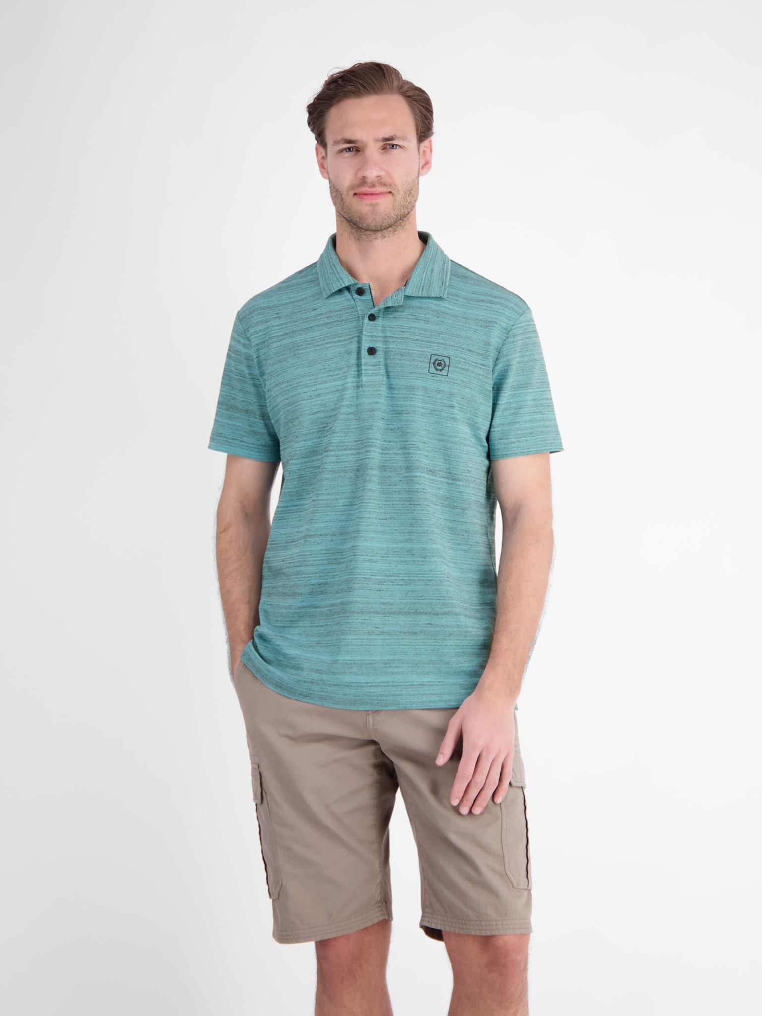 Lerros Herren Polo-Shirts Reef Blue