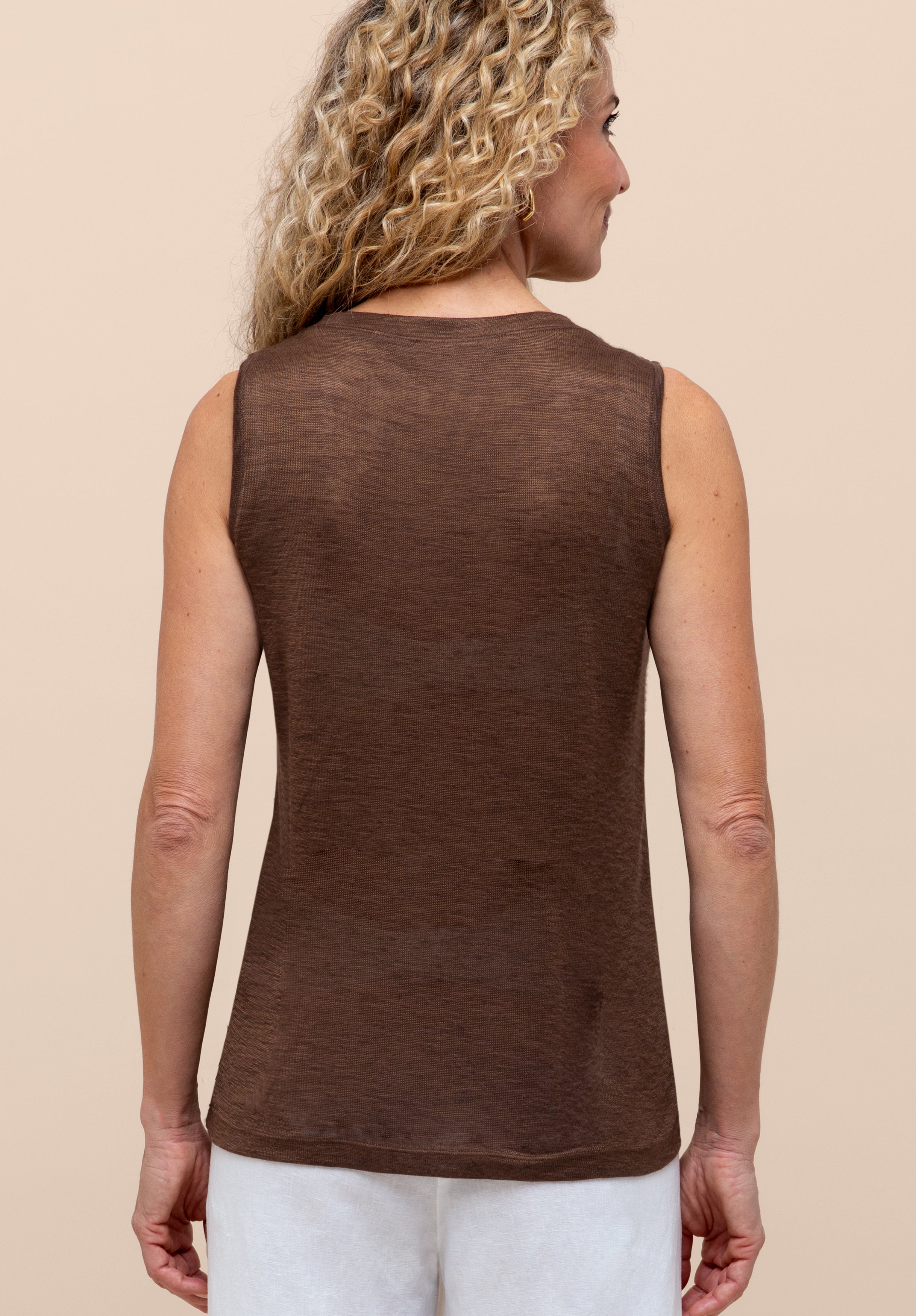 Bianca Damen T-Shirts Mocca