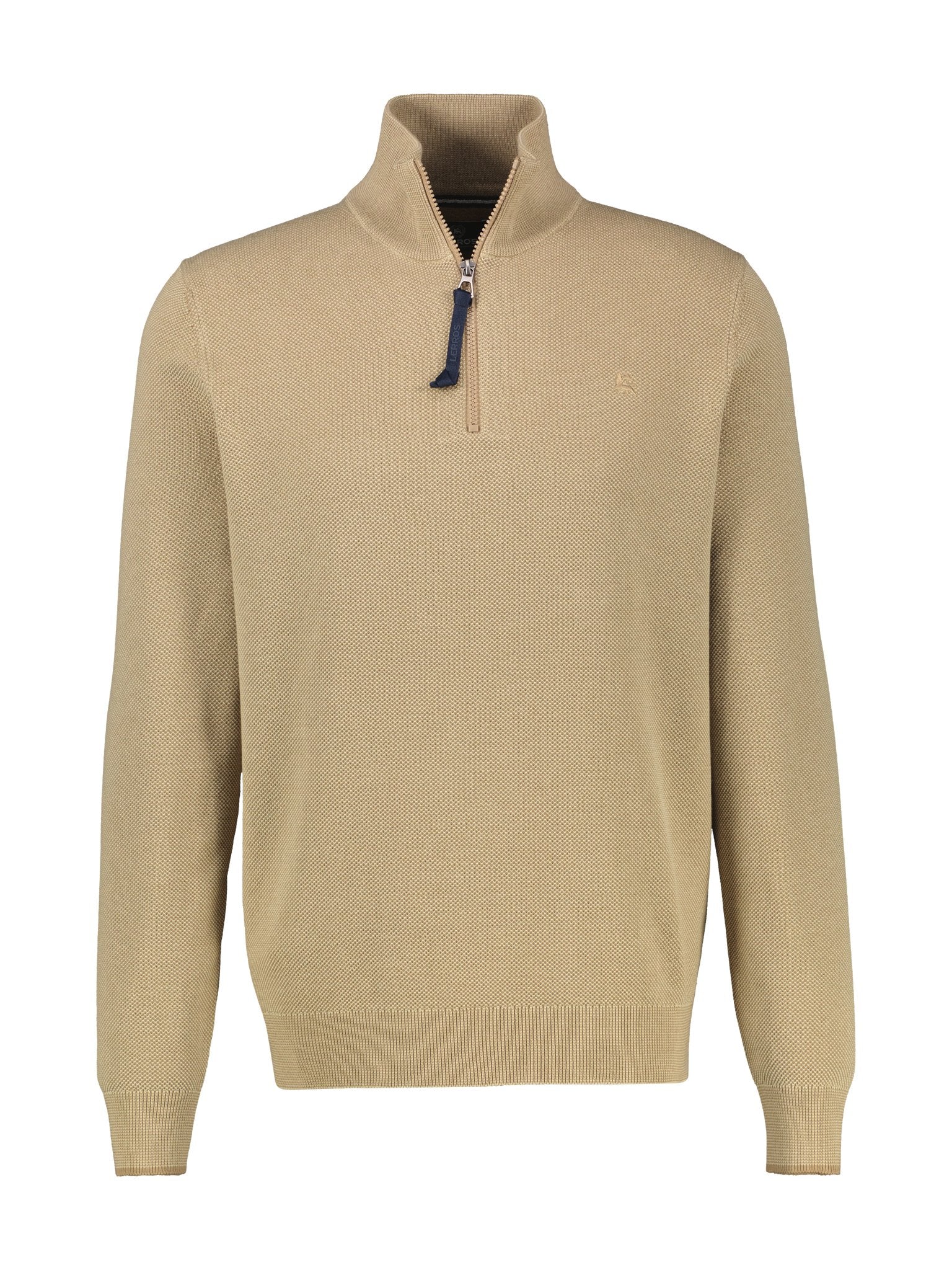 Lerros Herren Pullover Gravel Beige