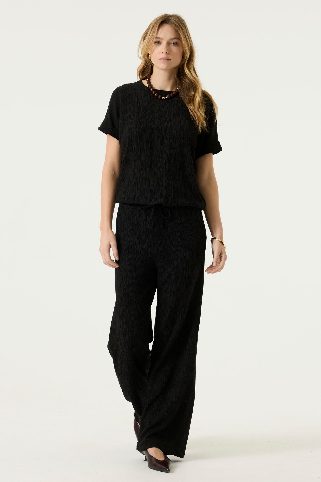 Garcia Damen Hosen Black