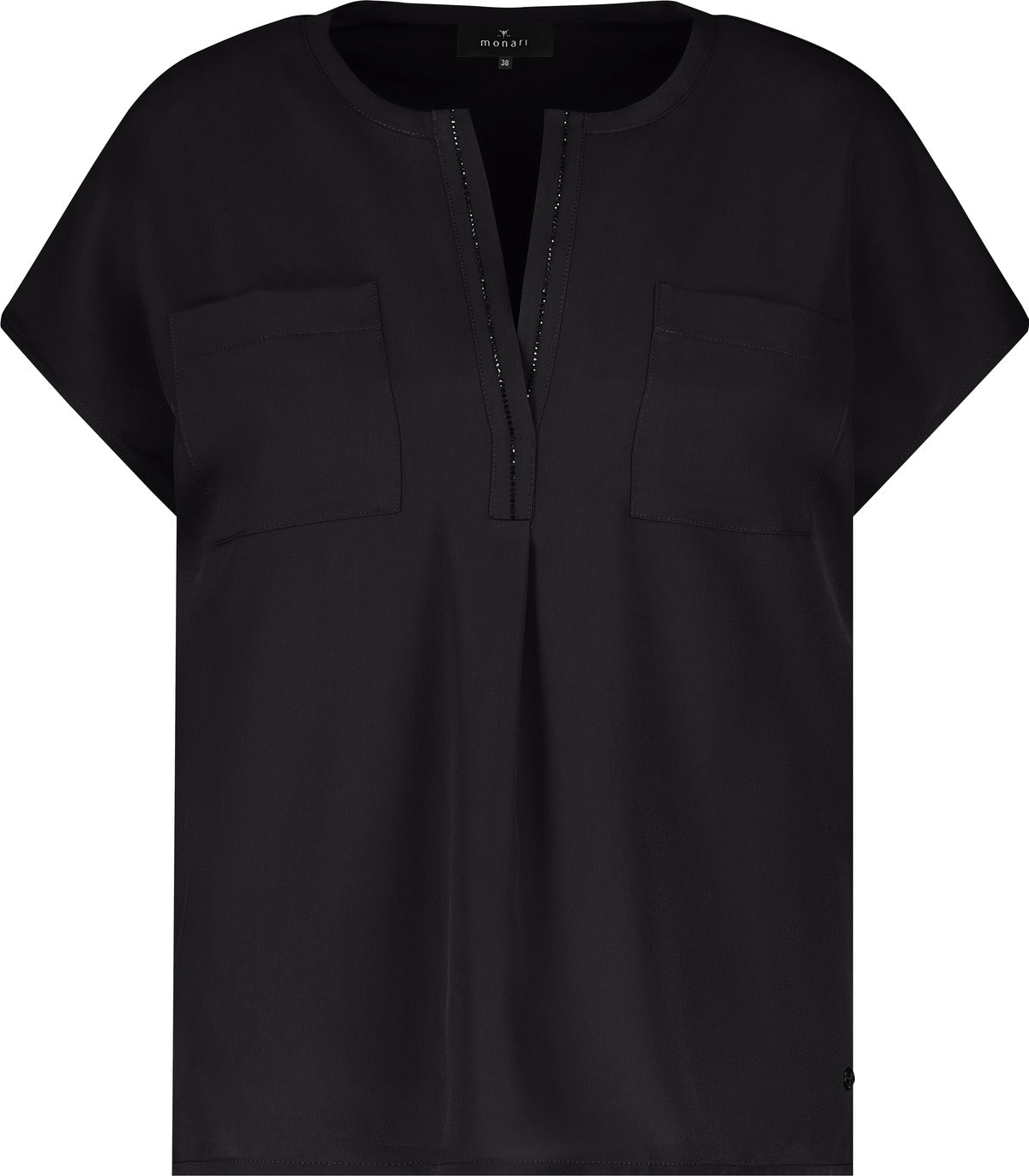 Monari Damen T-Shirts Schwarz