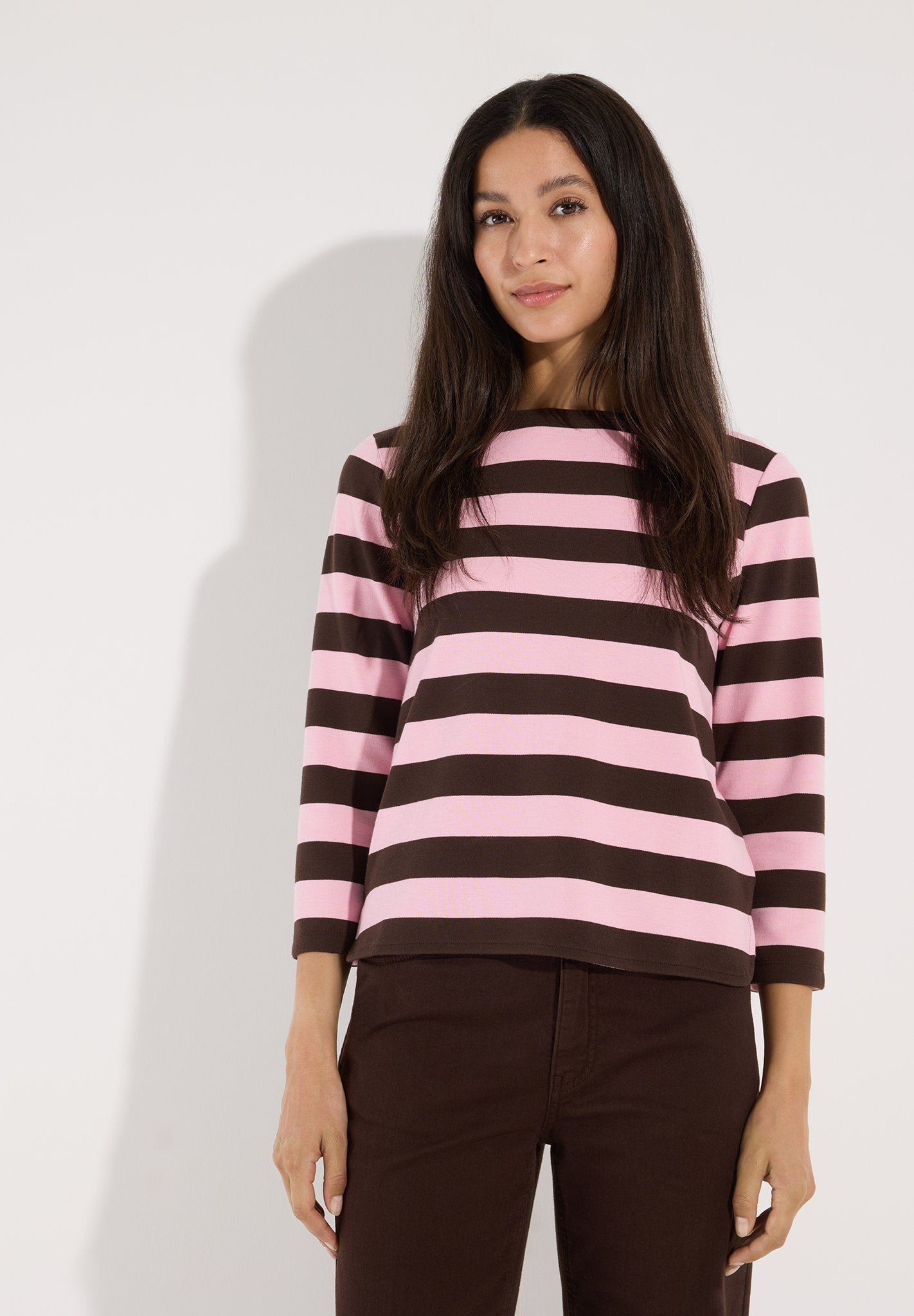 More & More Damen T-Shirts Milky Rose