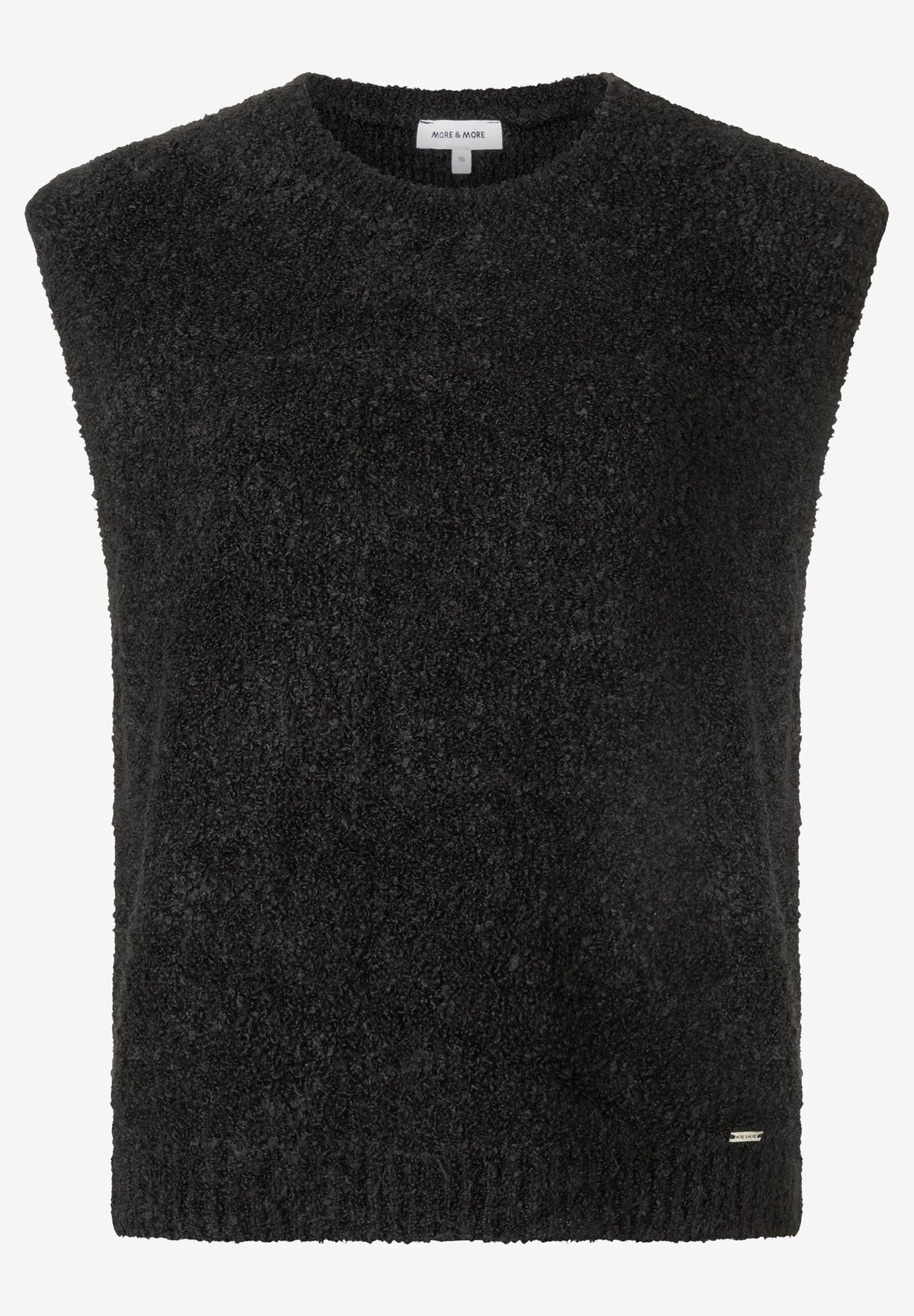 More & More Damen Pullover  Black