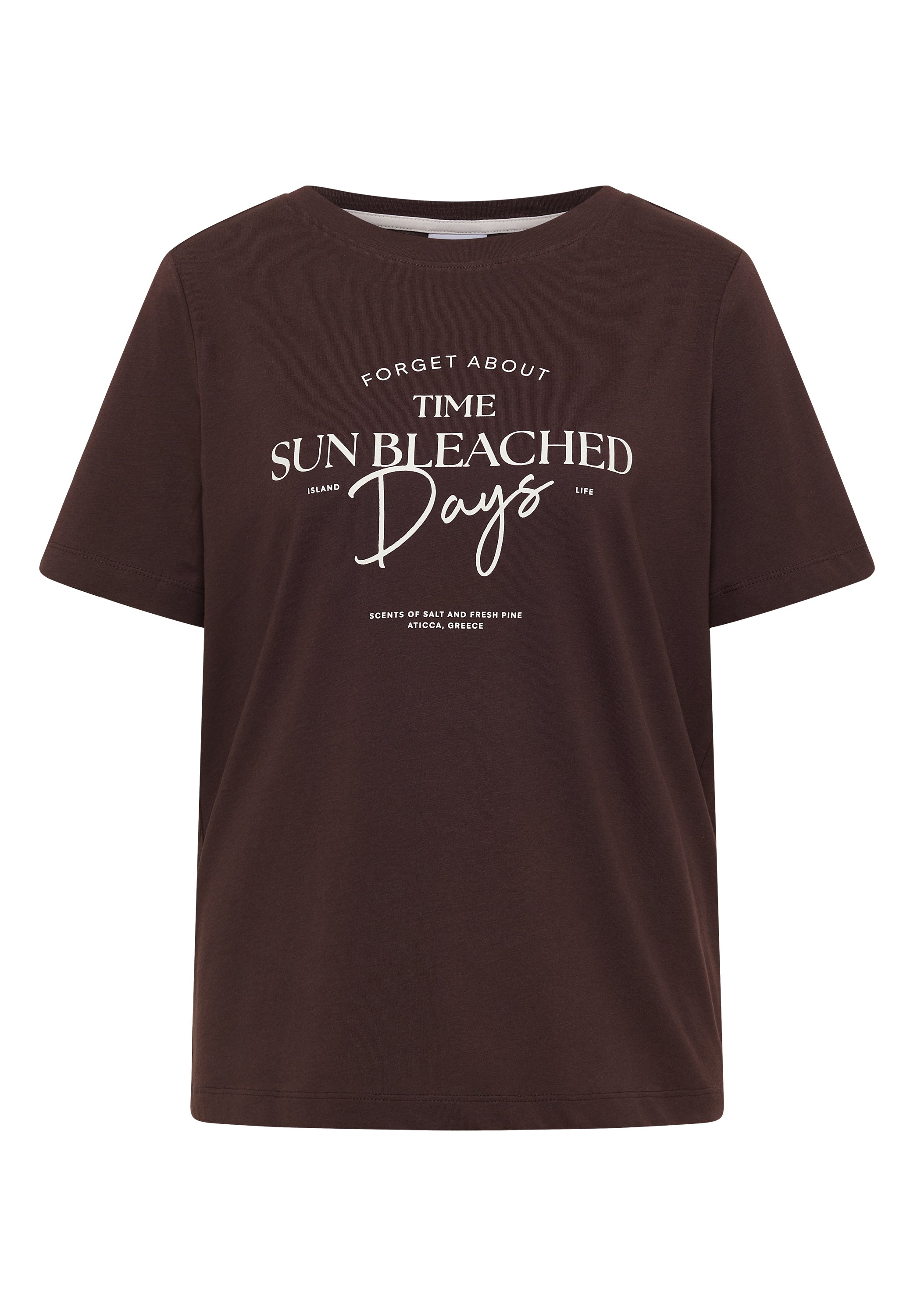 Cecil Damen T-Shirts Brown Cac