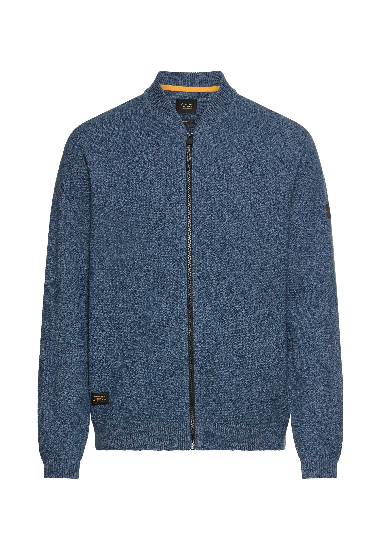 Camel active Herren Strickjacken  Tinted Blue