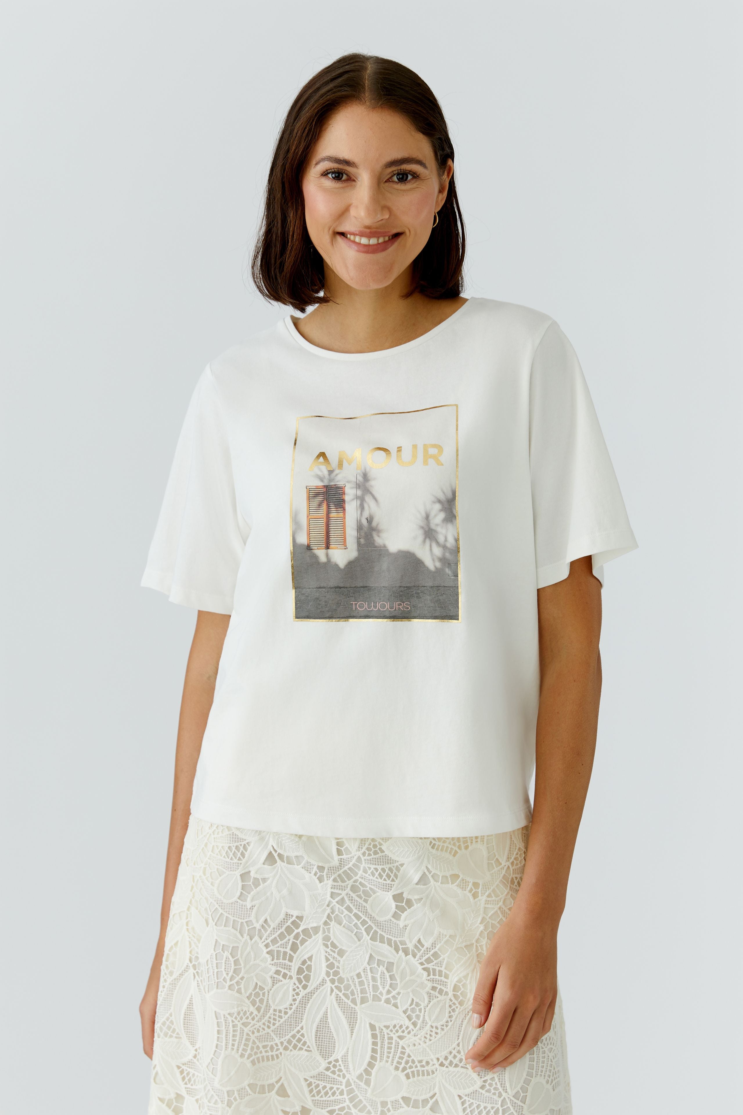 Oui Damen T-Shirts  Cloud Danc