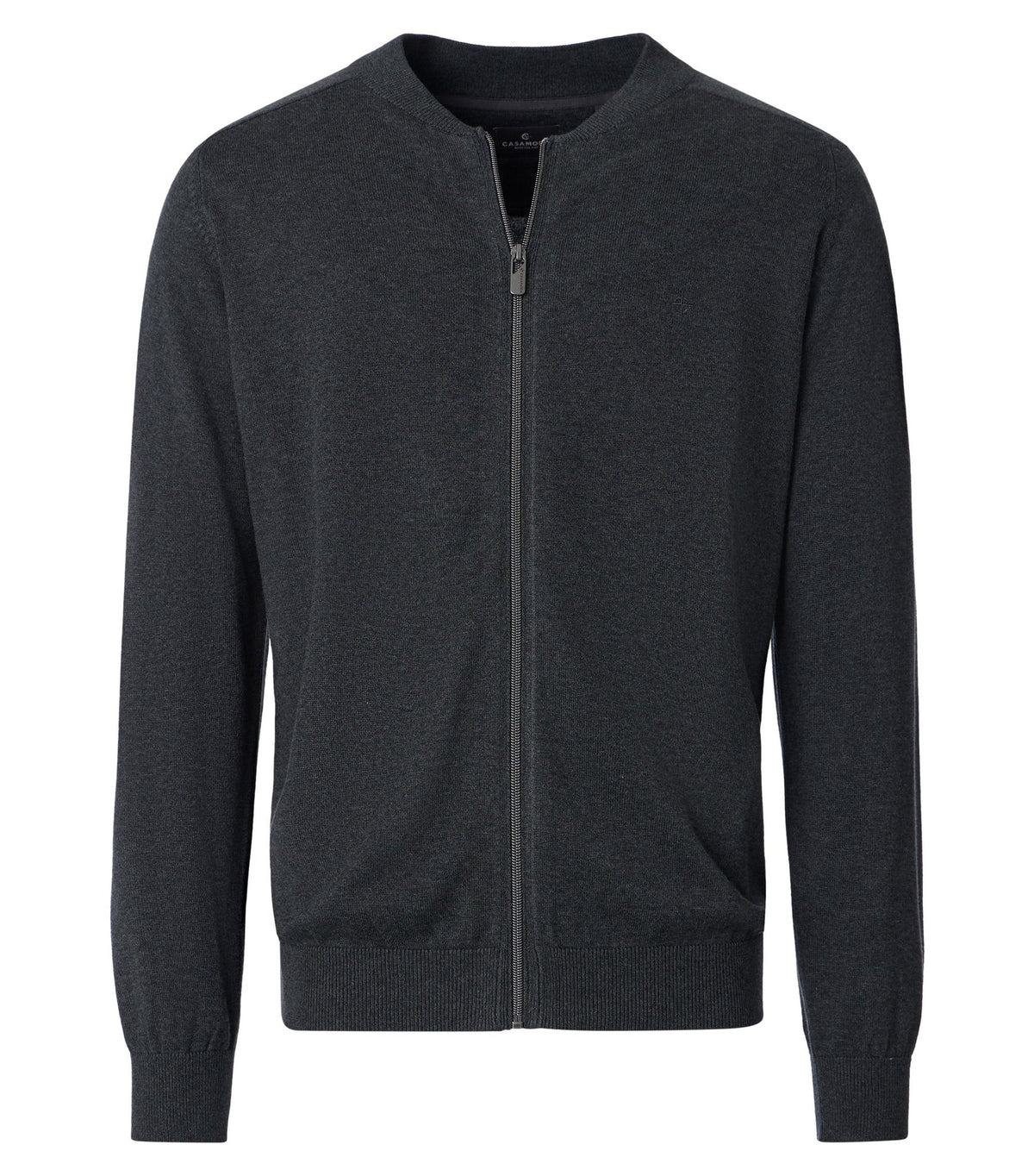 Casa Moda Herren Strickjacken Anthrazit