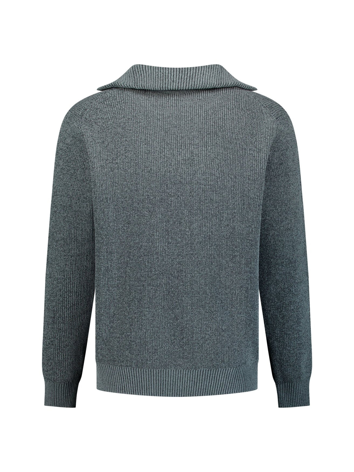 No Excess Herren Pullover Grey Melange