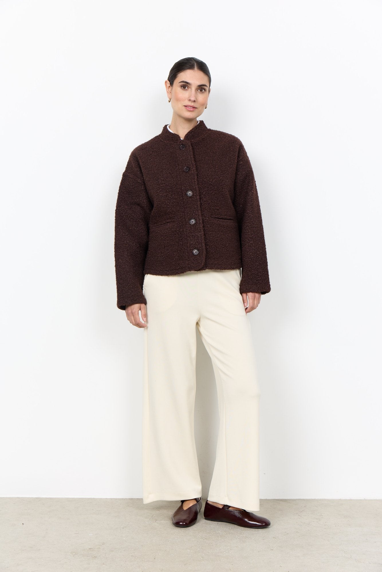 Soya Concept Damen Jacken Chocolate Plum