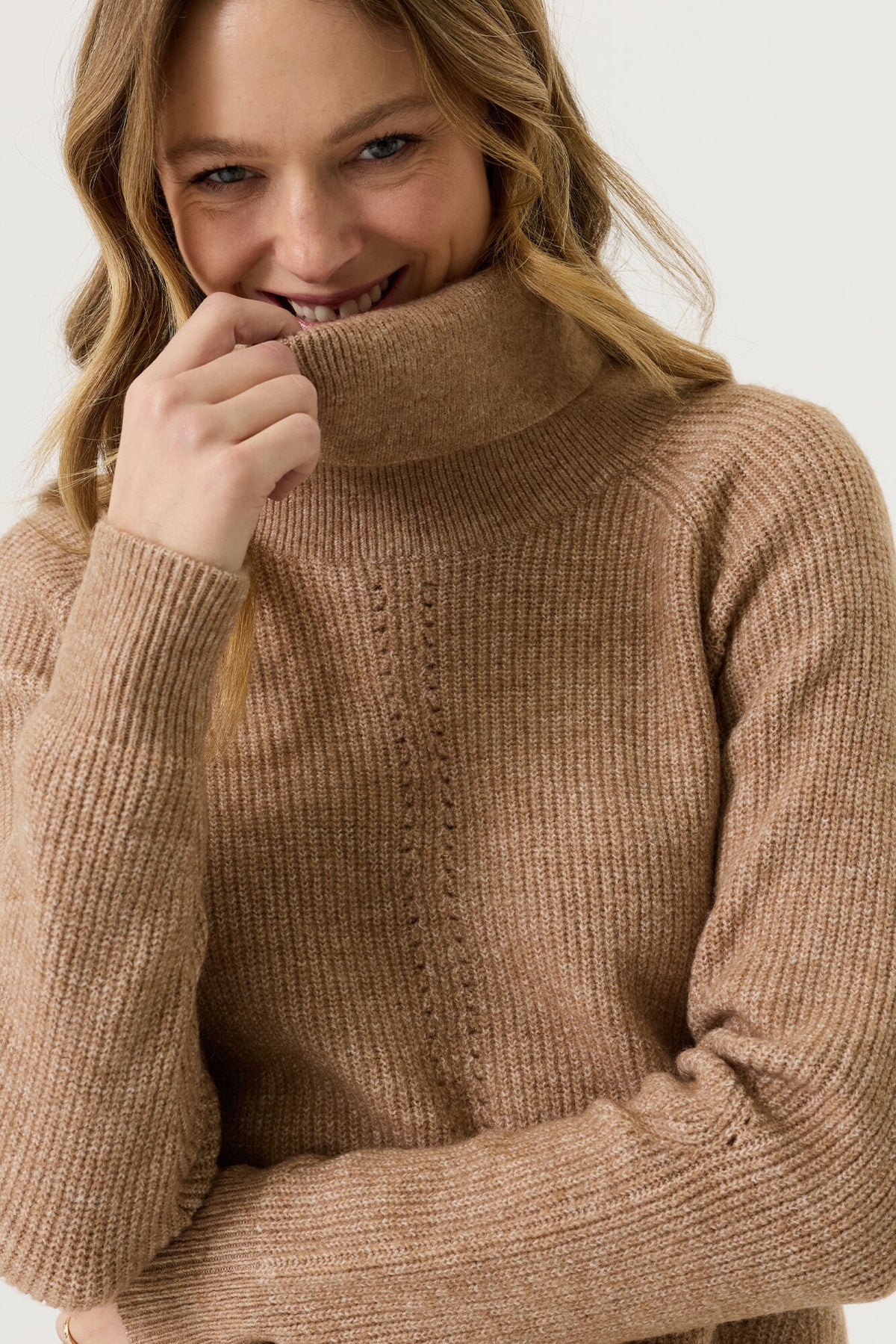 Garcia Damen Strickjacken Soft Taupe