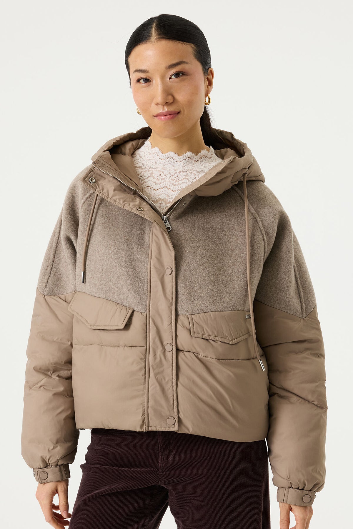 Garcia Damen Jacken Dusky Taupe