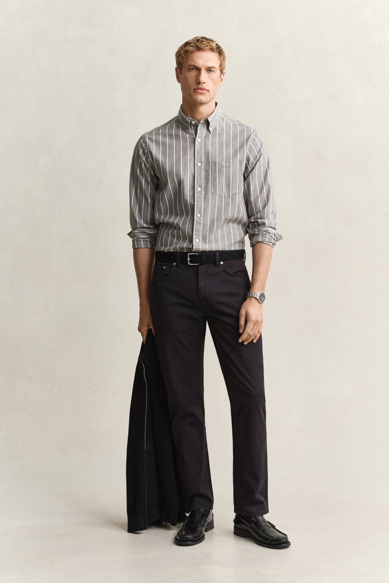 Gant Herren Hemden  Brown Melan