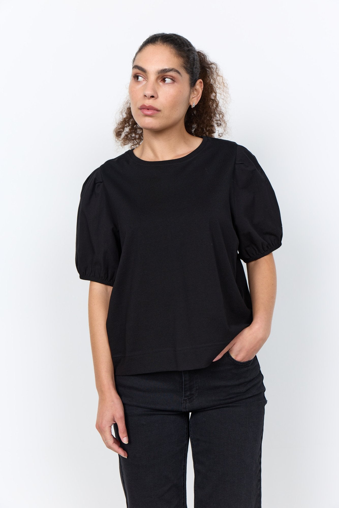Soya Concept Damen T-Shirts Black