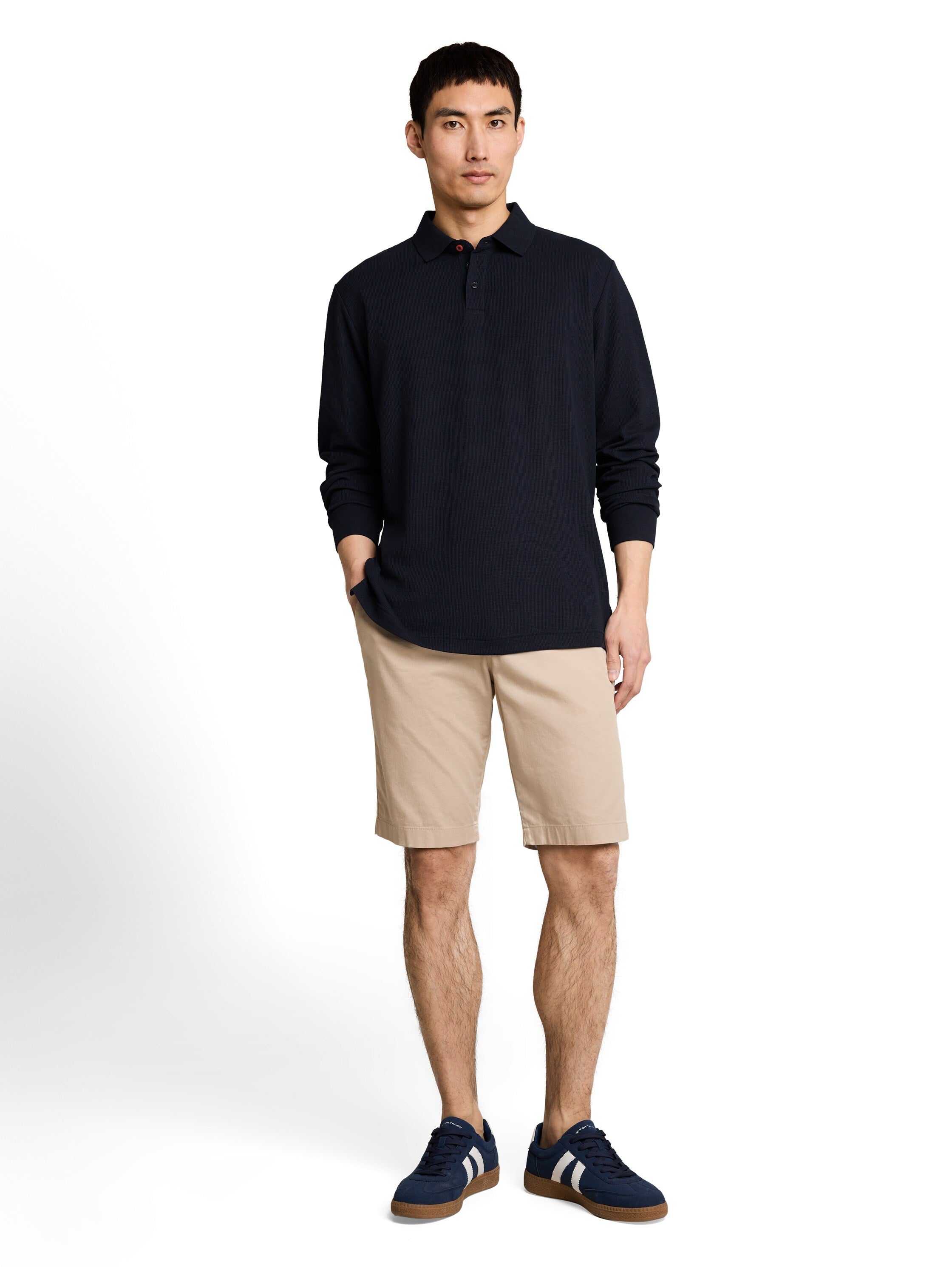 Tom Tailor Herren Polo-Shirts Sky Captain Blu