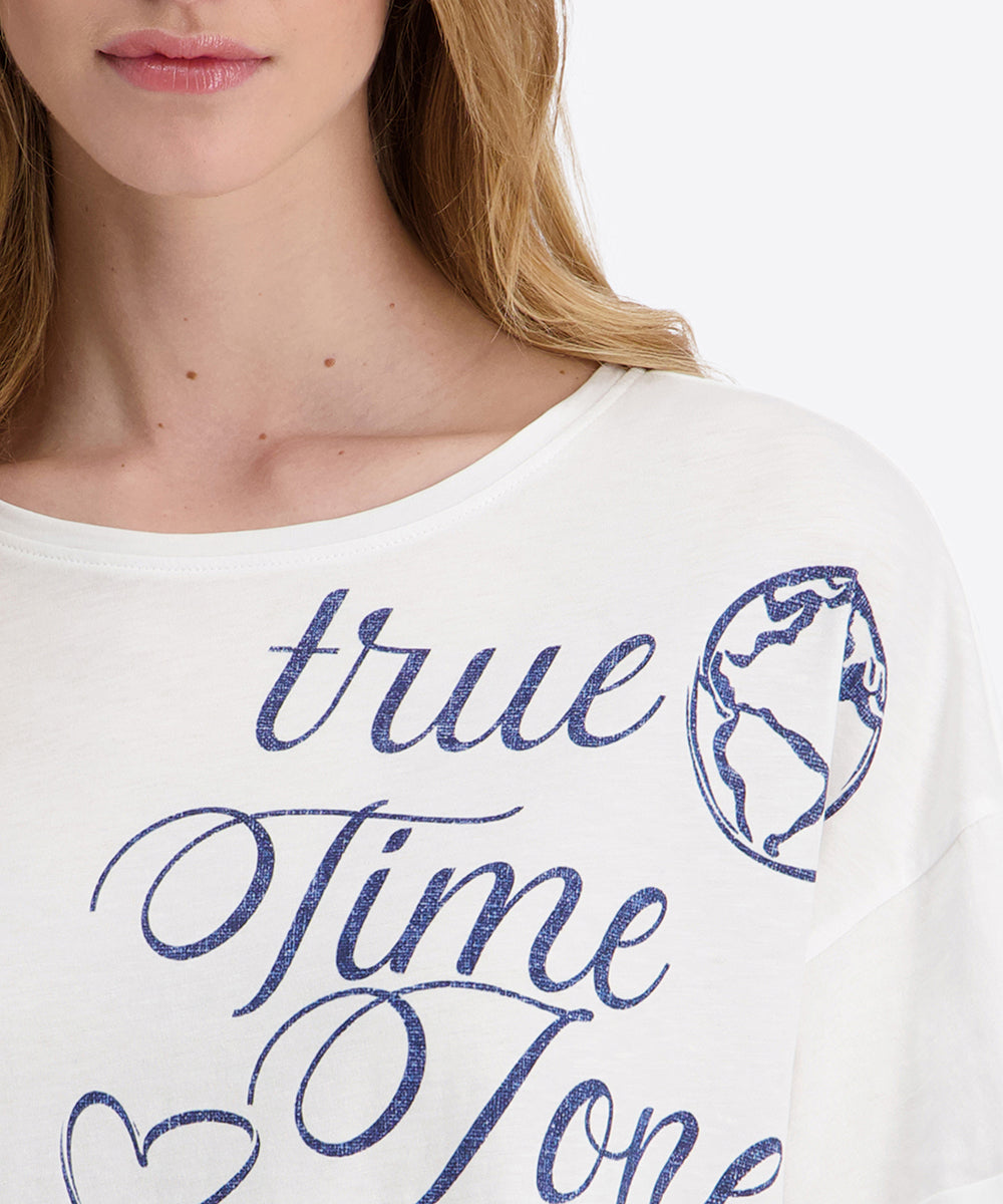 Timezone Damen T-Shirts  Pure Whit