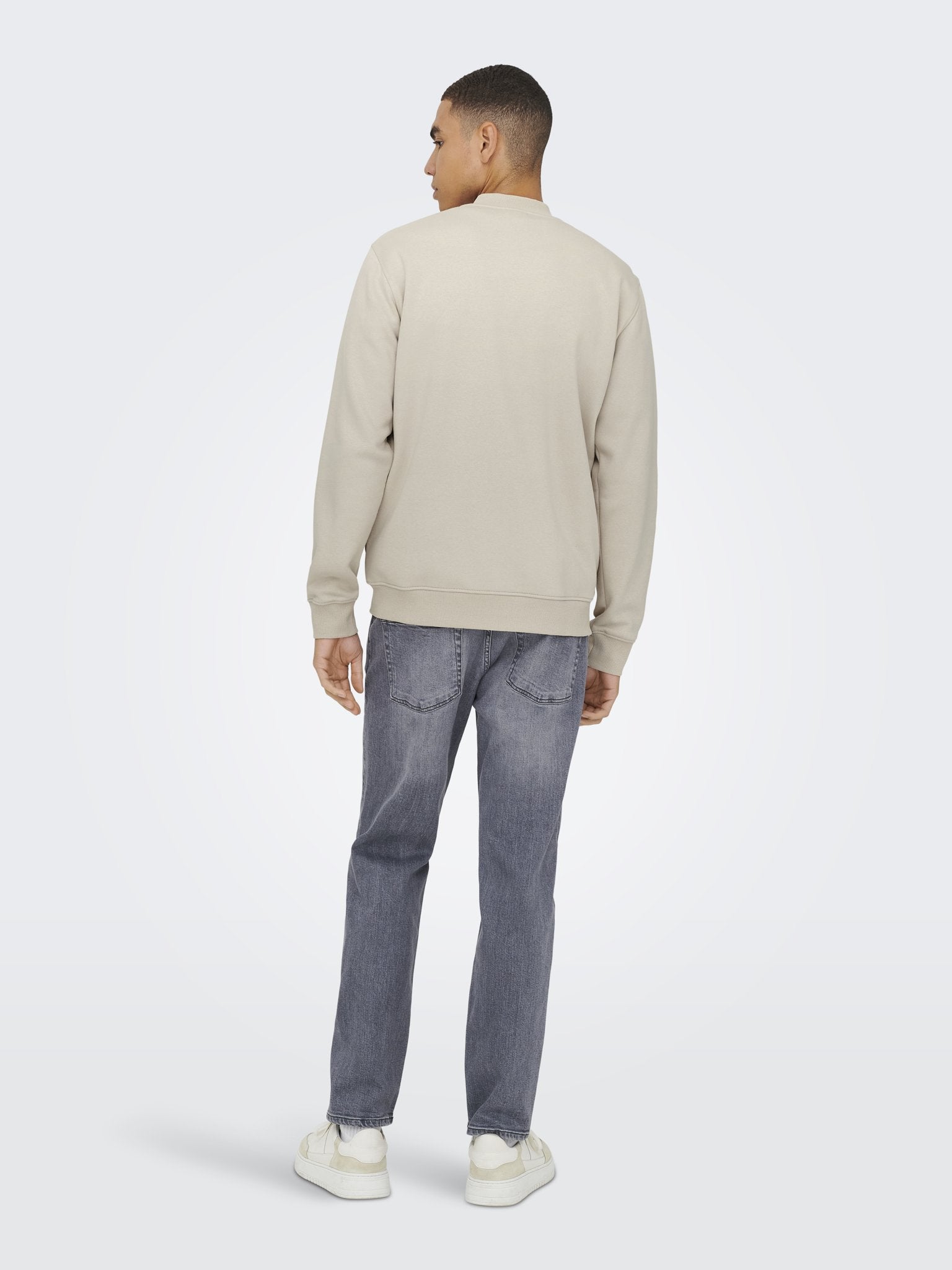 Only & Sons Herren Sweatshirts Silver Lining