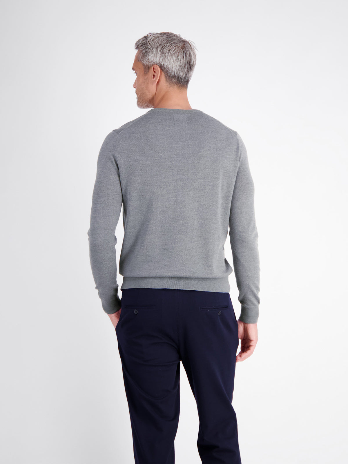 Lerros Herren Pullover Platinum Grey M