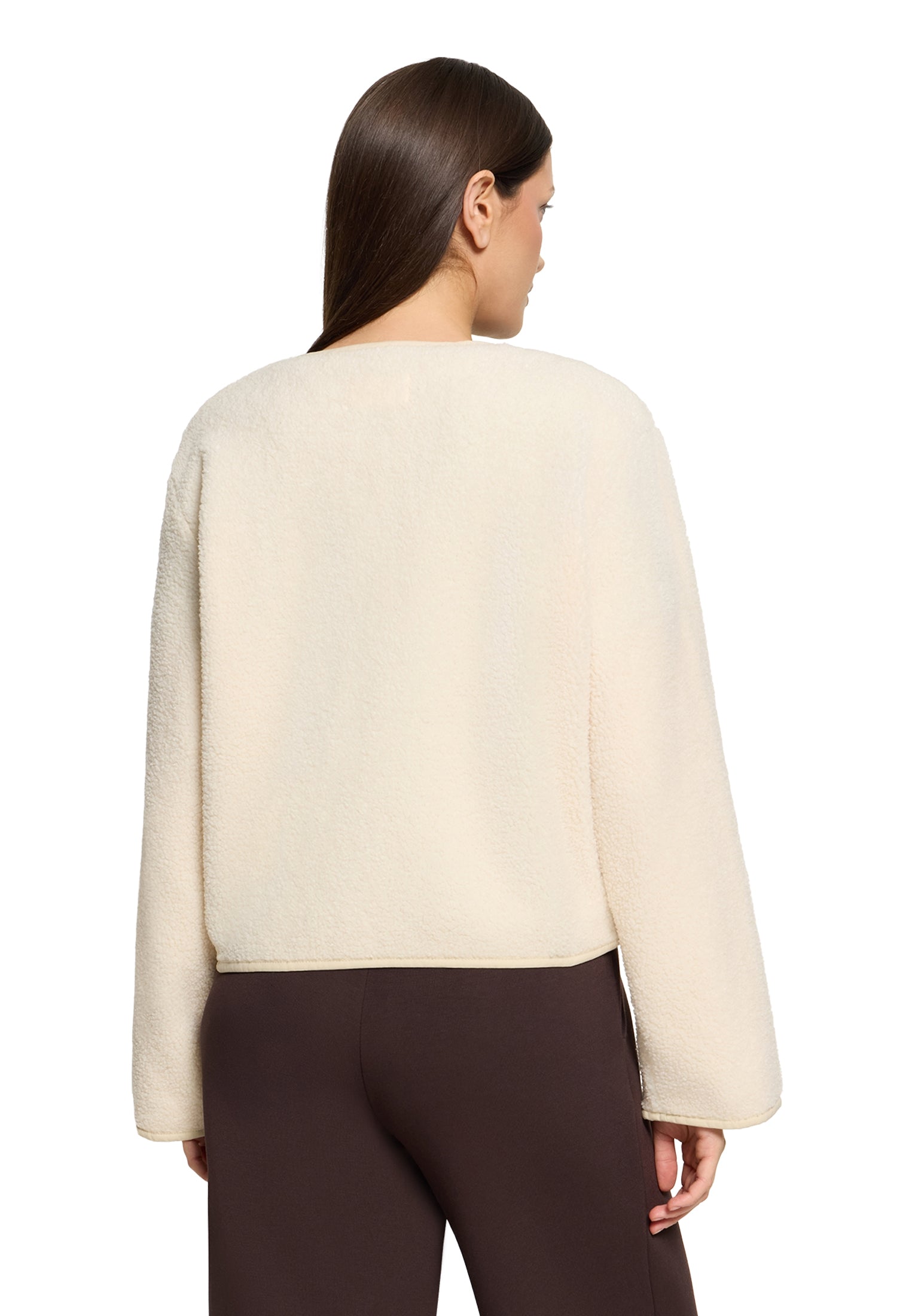 Cartoon Damen Sweatjacken White Swan