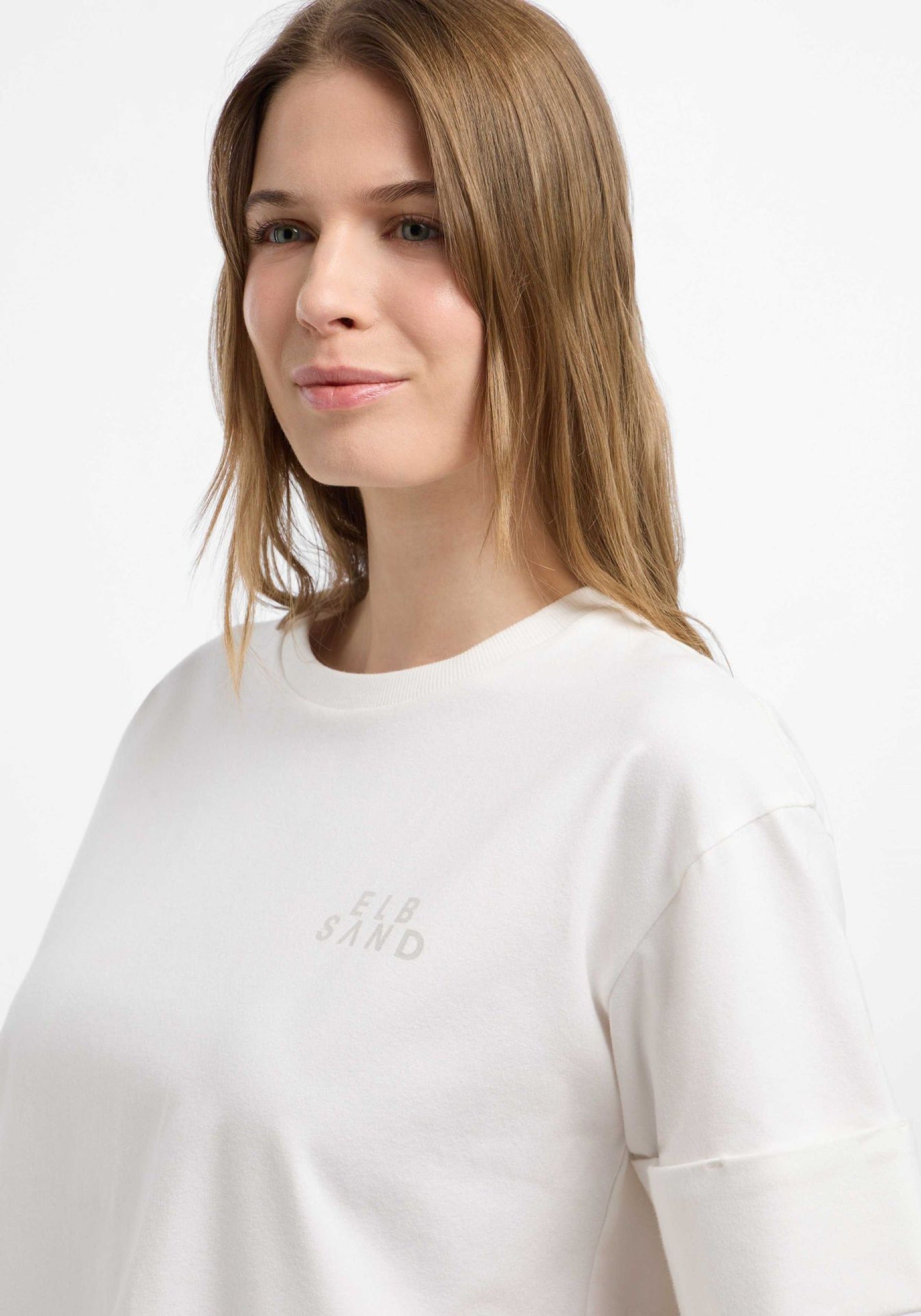 Elbsand Damen T-Shirts  Cloud Whit