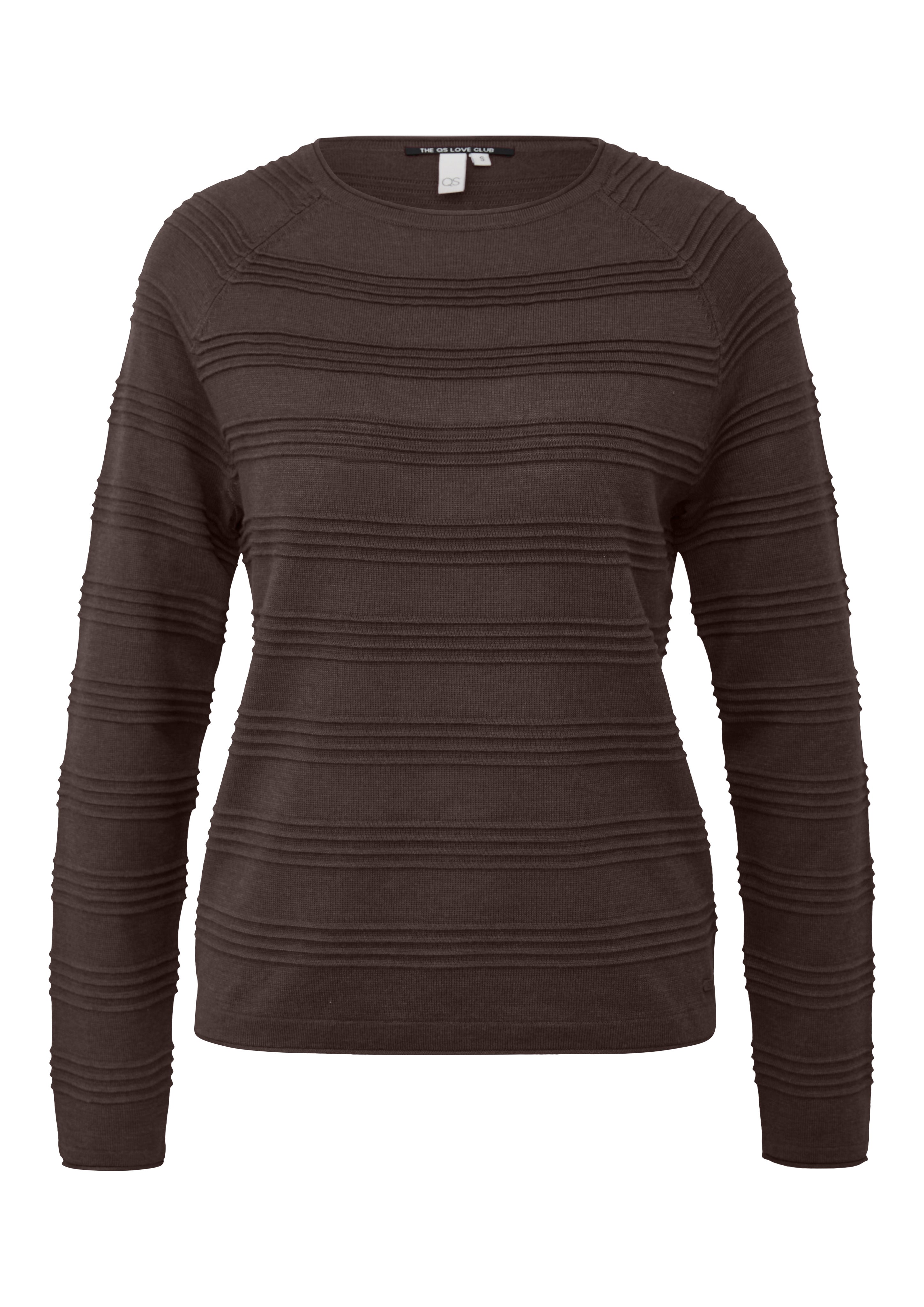 QS by S.Oliver Damen Pullover W Brown