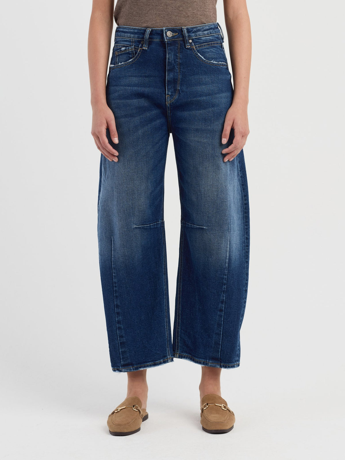 Gang Damen Jeans  Midblue De