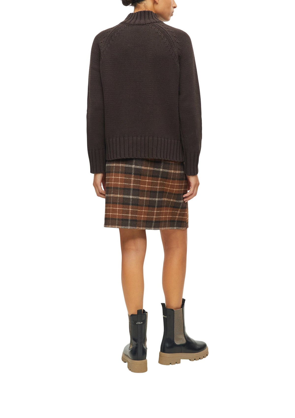 S. Oliver red Damen Rock N Brown