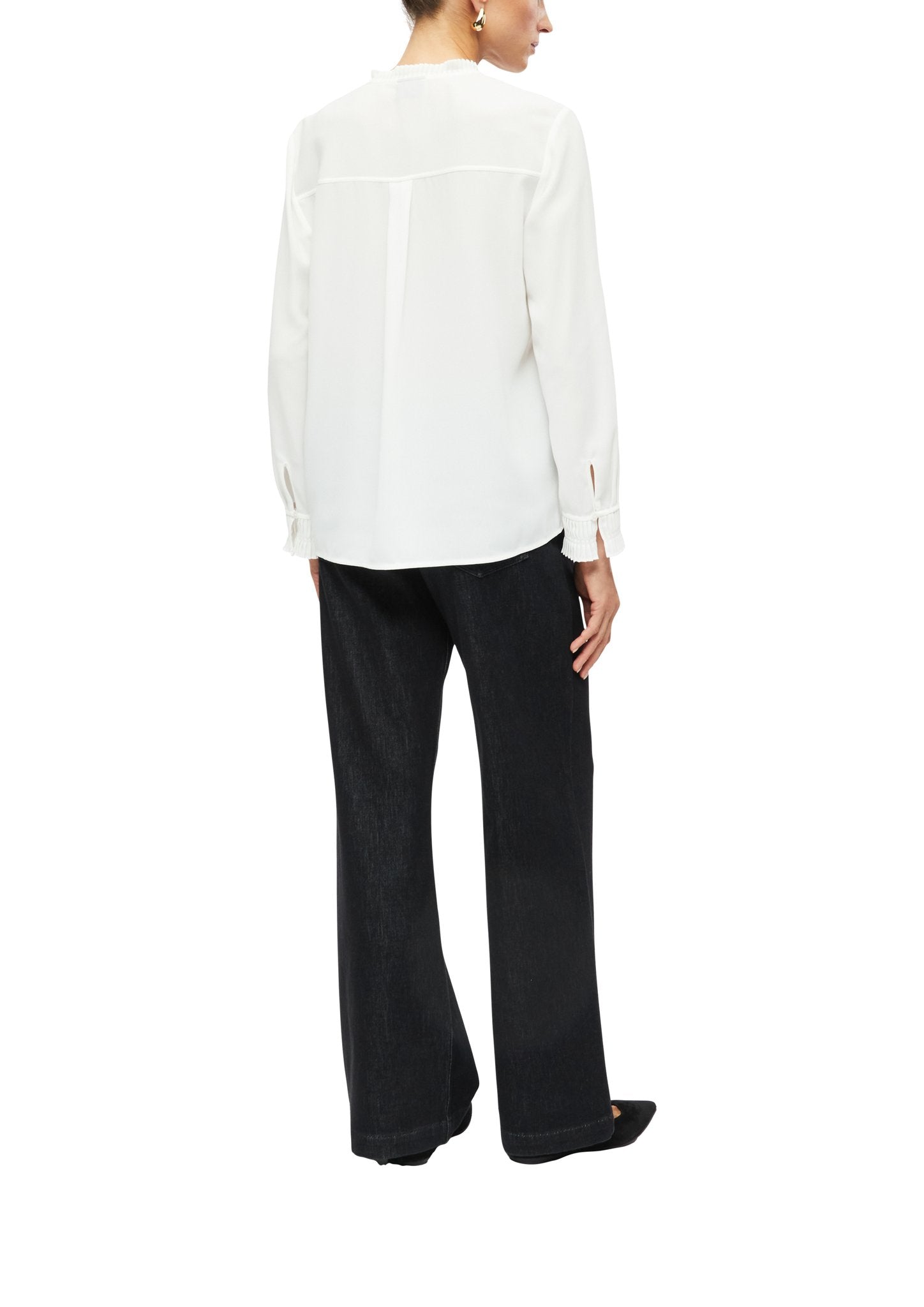 S. Oliver black Damen Blusen  White